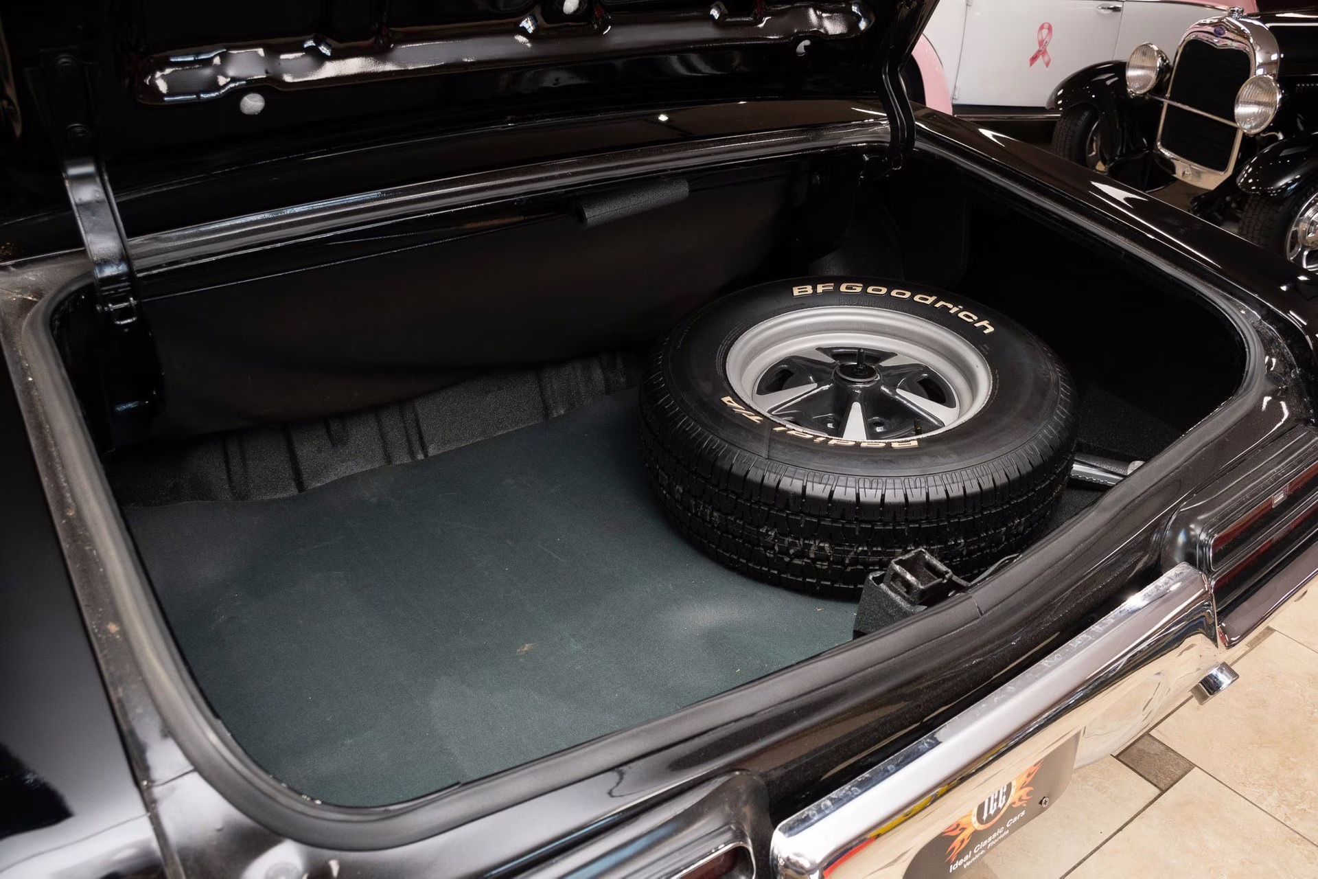 1969 Starlight Black Pontiac GTO