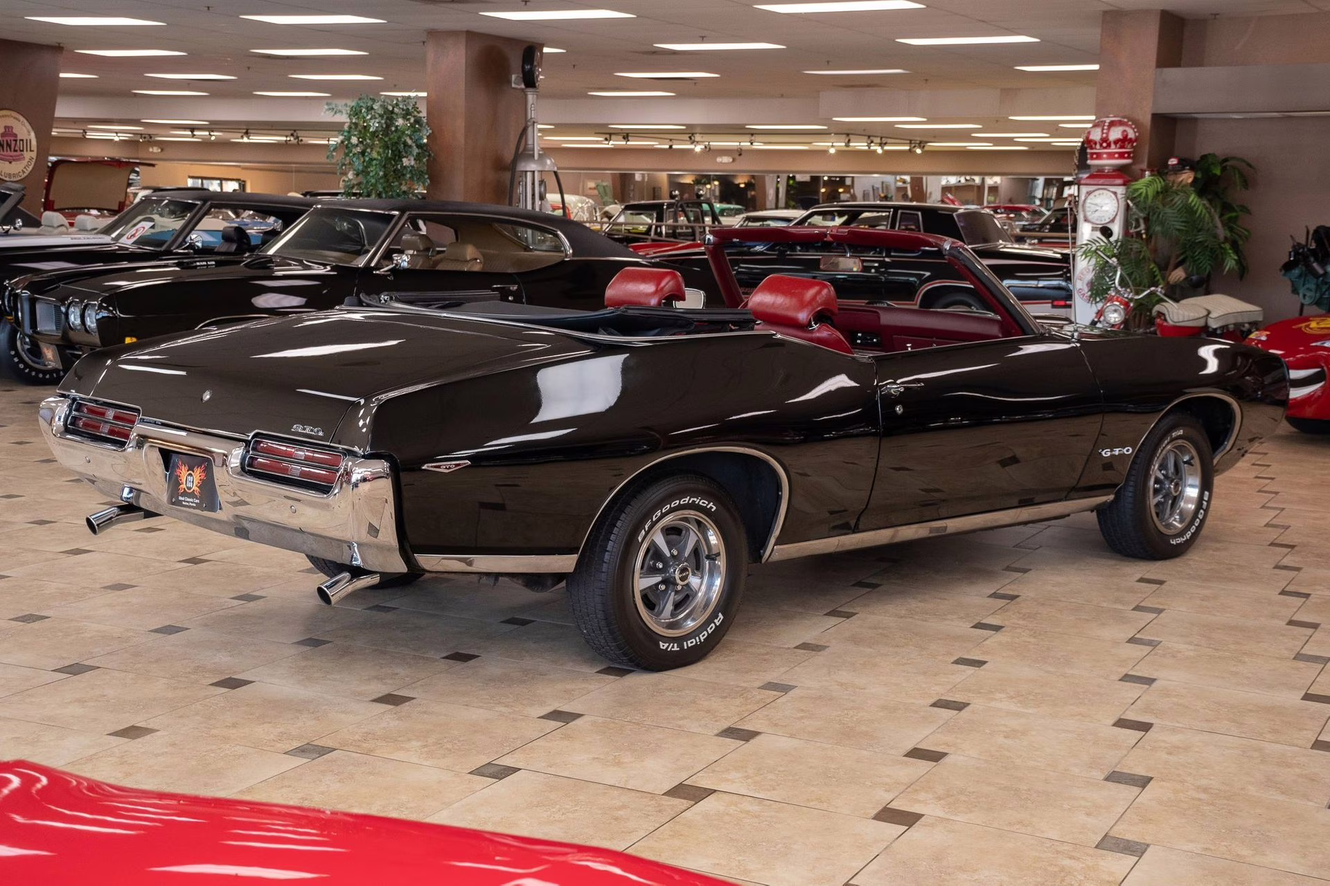 1969 Starlight Black Pontiac GTO