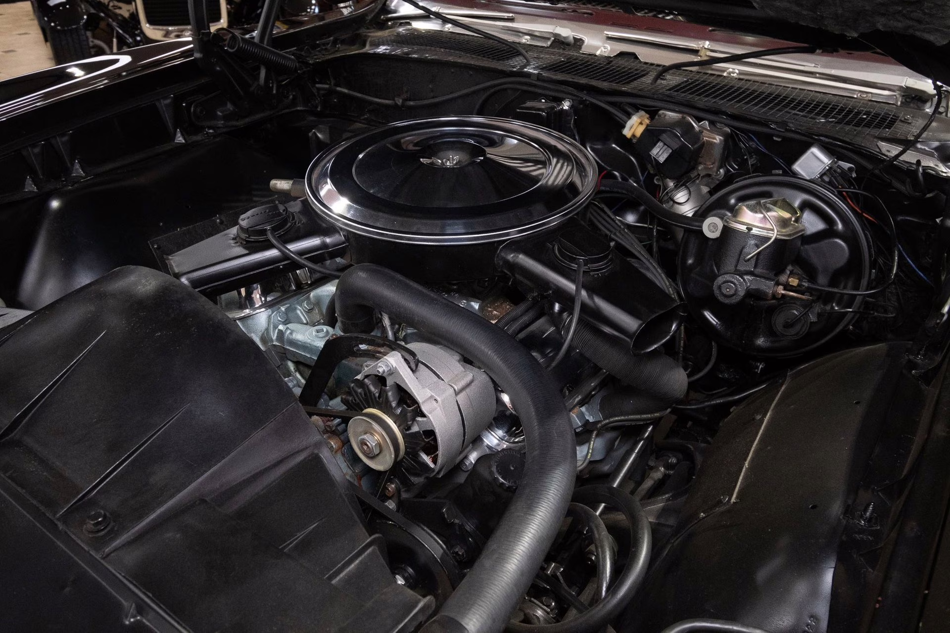 1969 Starlight Black Pontiac GTO