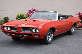 1969 Carousel Red Pontiac GTO