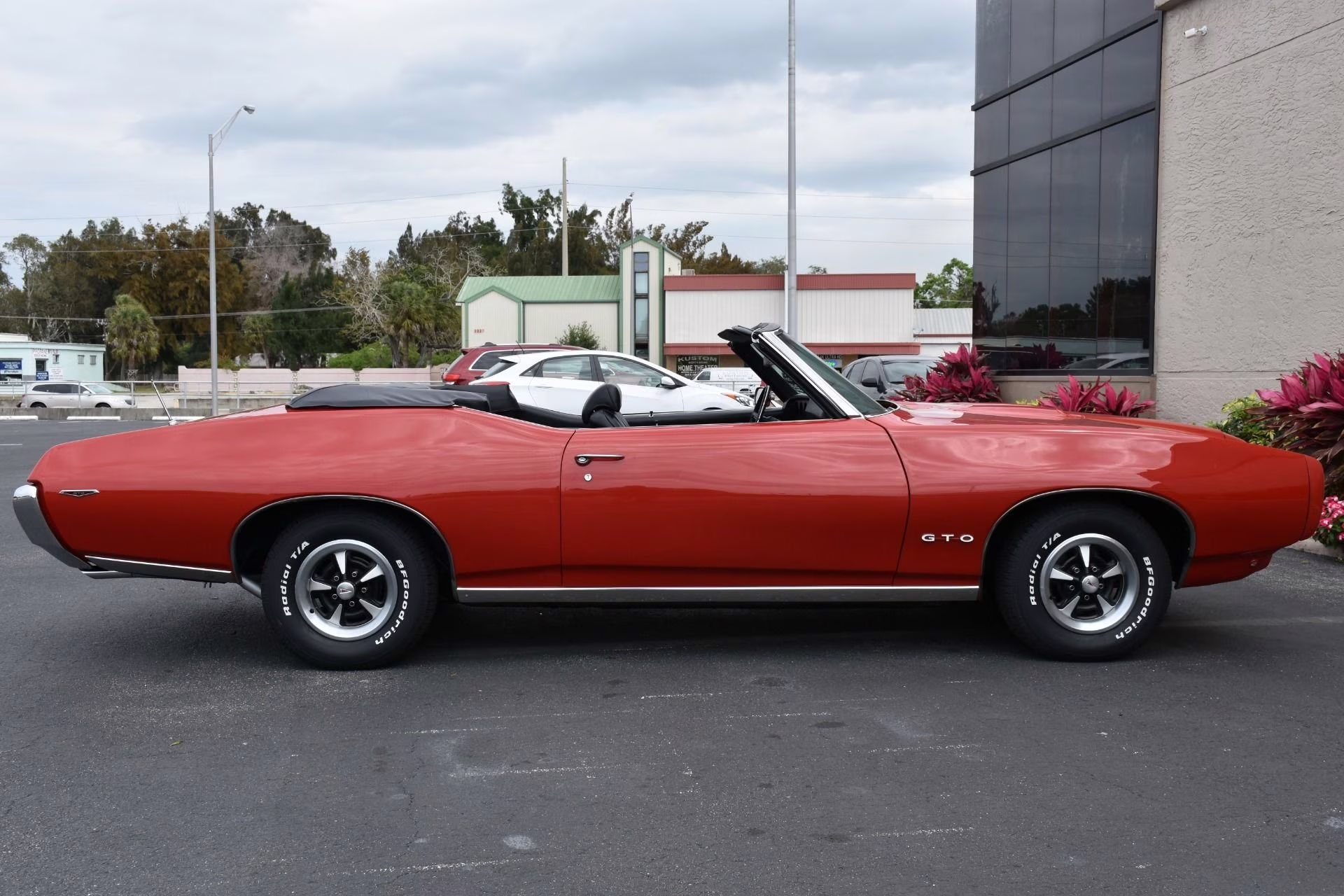 1969 Carousel Red Pontiac GTO