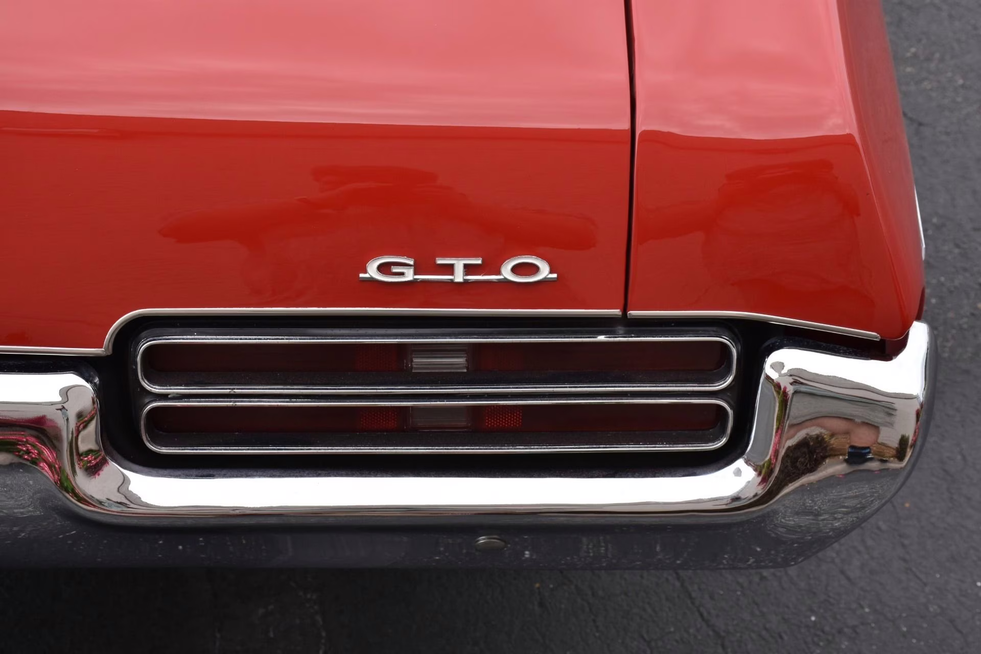 1969 Carousel Red Pontiac GTO