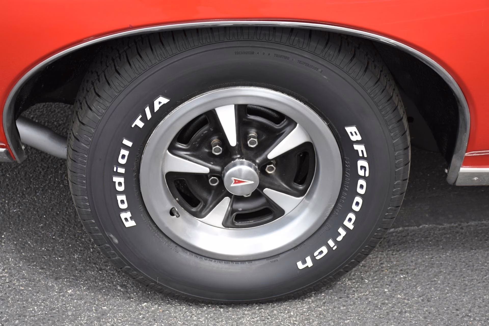 1969 Carousel Red Pontiac GTO