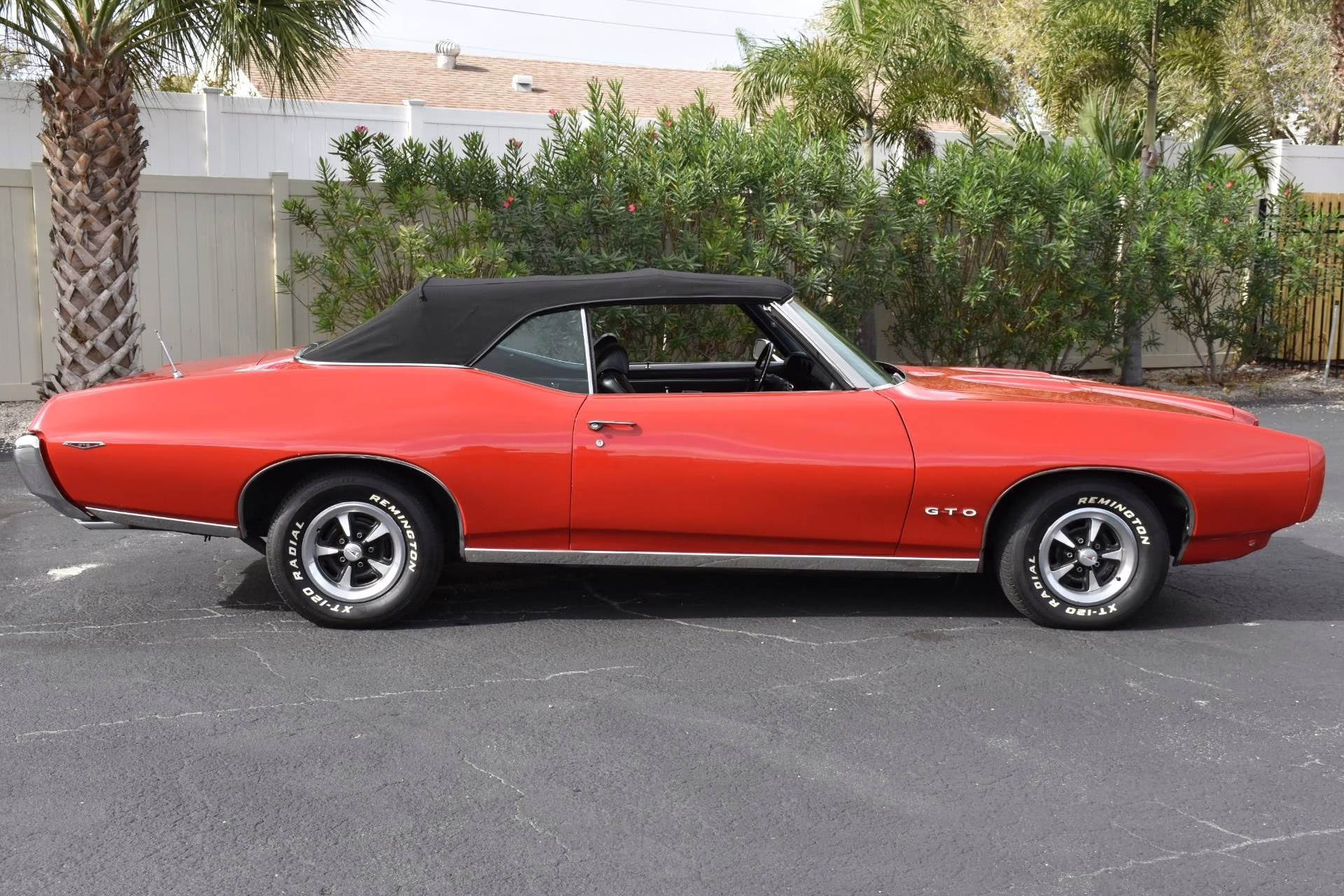 1969 Carousel Red Pontiac GTO
