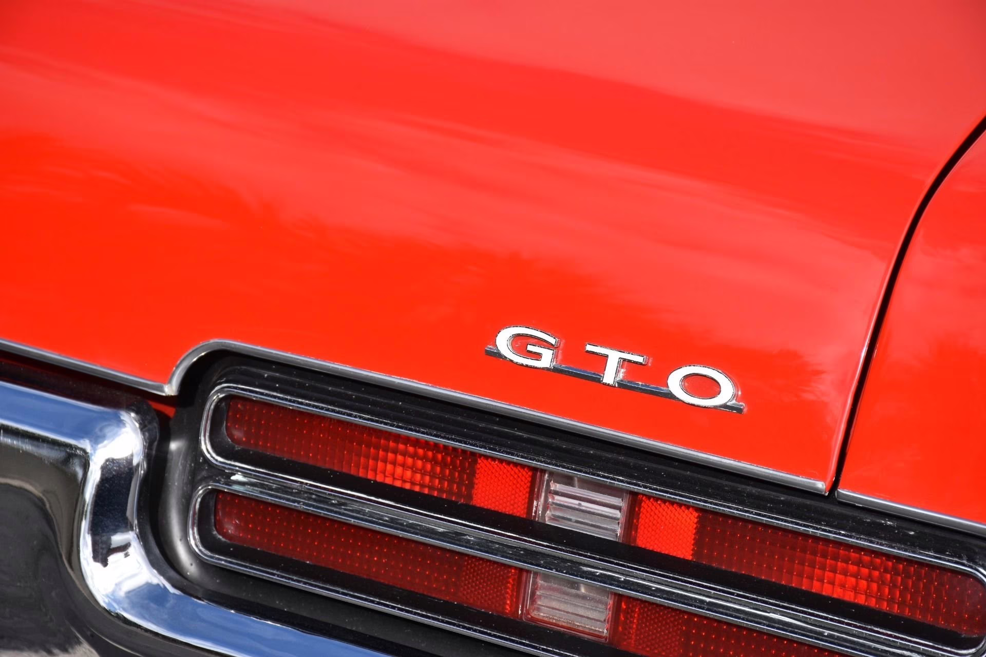 1969 Carousel Red Pontiac GTO