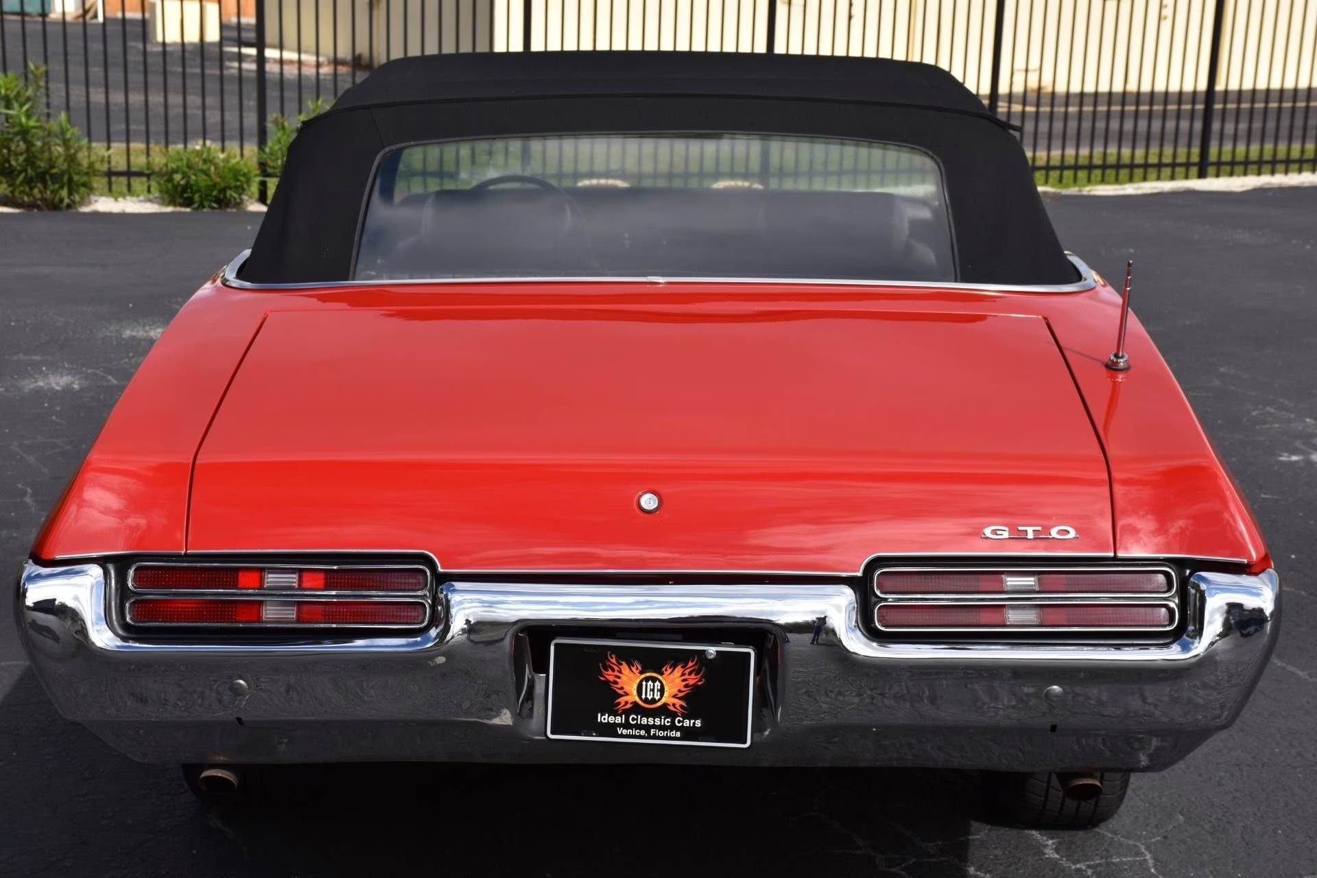 1969 Carousel Red Pontiac GTO