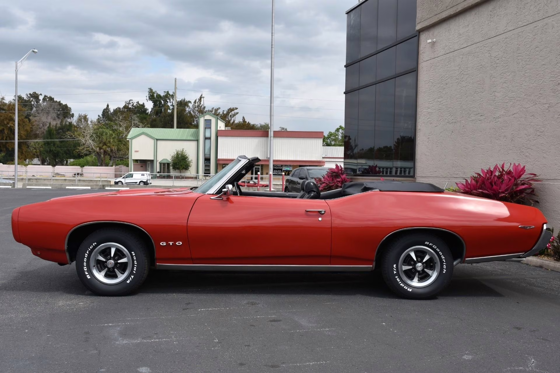 1969 Carousel Red Pontiac GTO