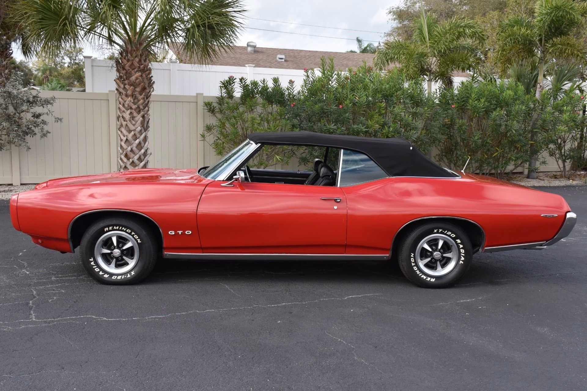 1969 Carousel Red Pontiac GTO