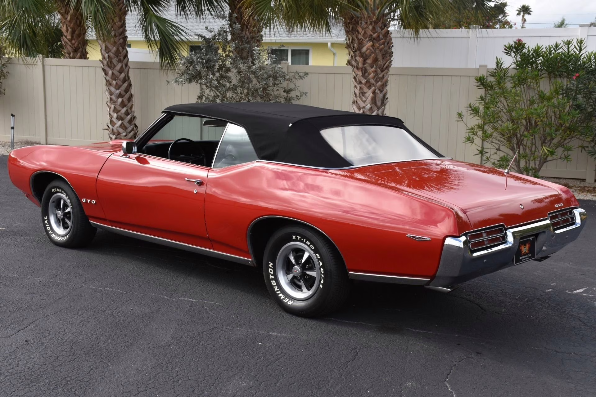 1969 Carousel Red Pontiac GTO