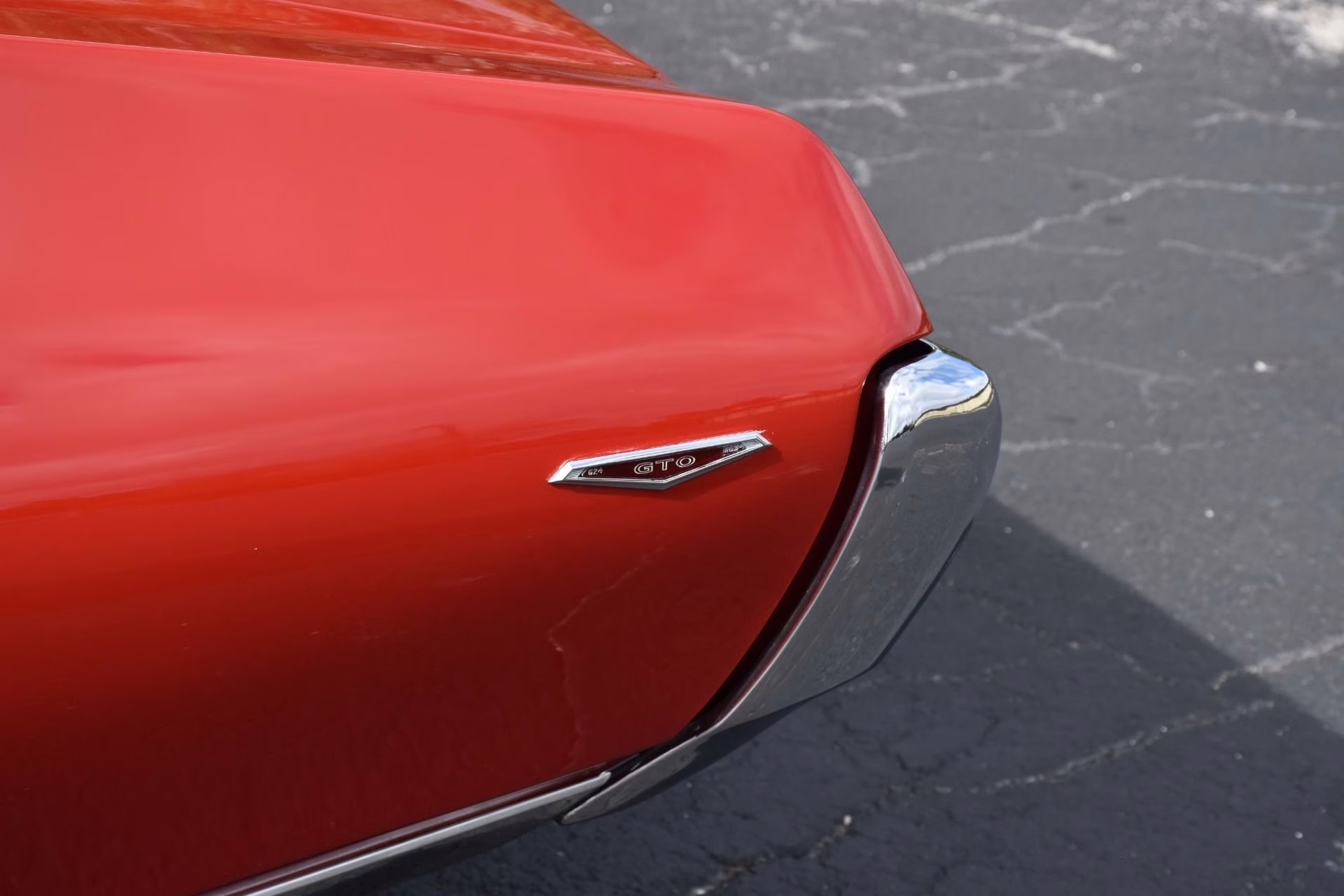 1969 Carousel Red Pontiac GTO