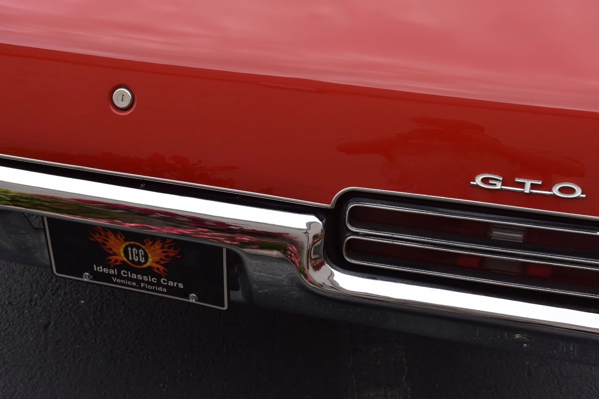 1969 Carousel Red Pontiac GTO
