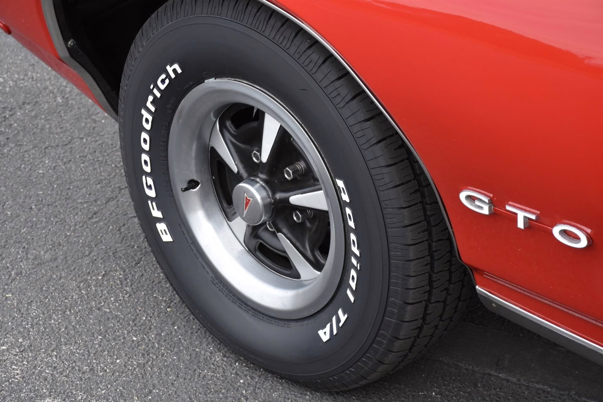 1969 Carousel Red Pontiac GTO