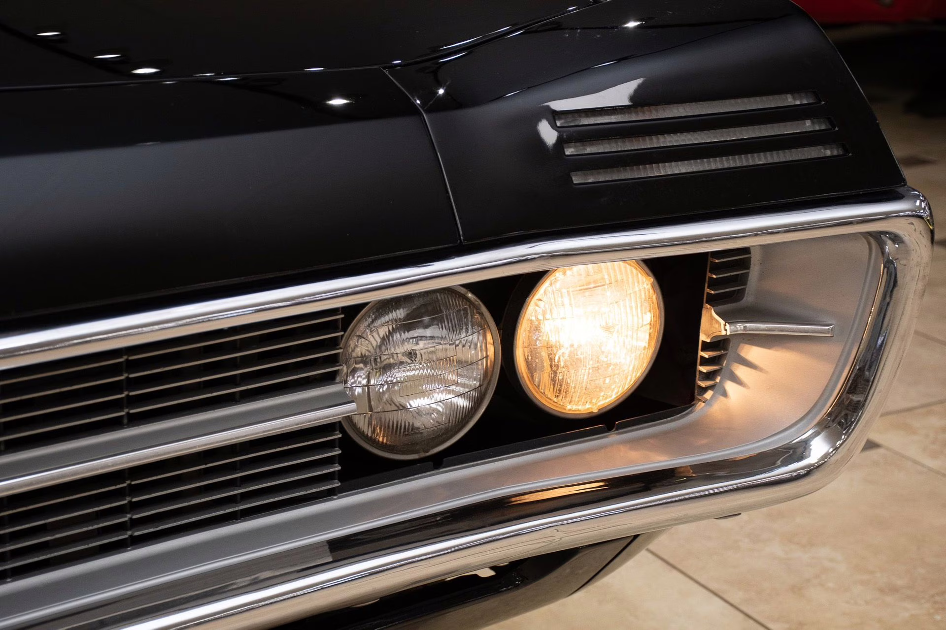 1967 Starlight Black Pontiac Grand Prix