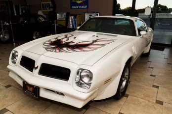 1976 Cameo White Pontiac Firebird