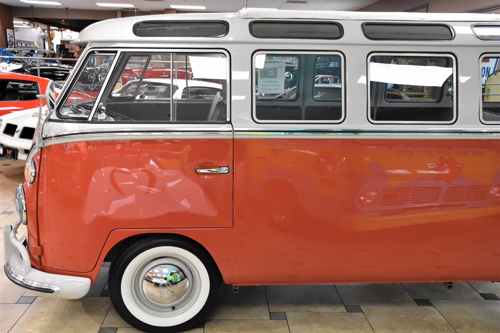 1964 Sealing Wax Red/Pearl White Volkswagen Type 2