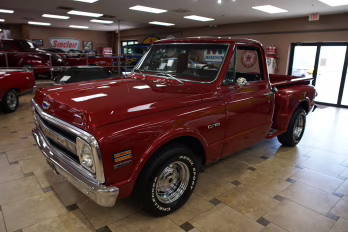1970 Dark Red Metallic Chevrolet C-10