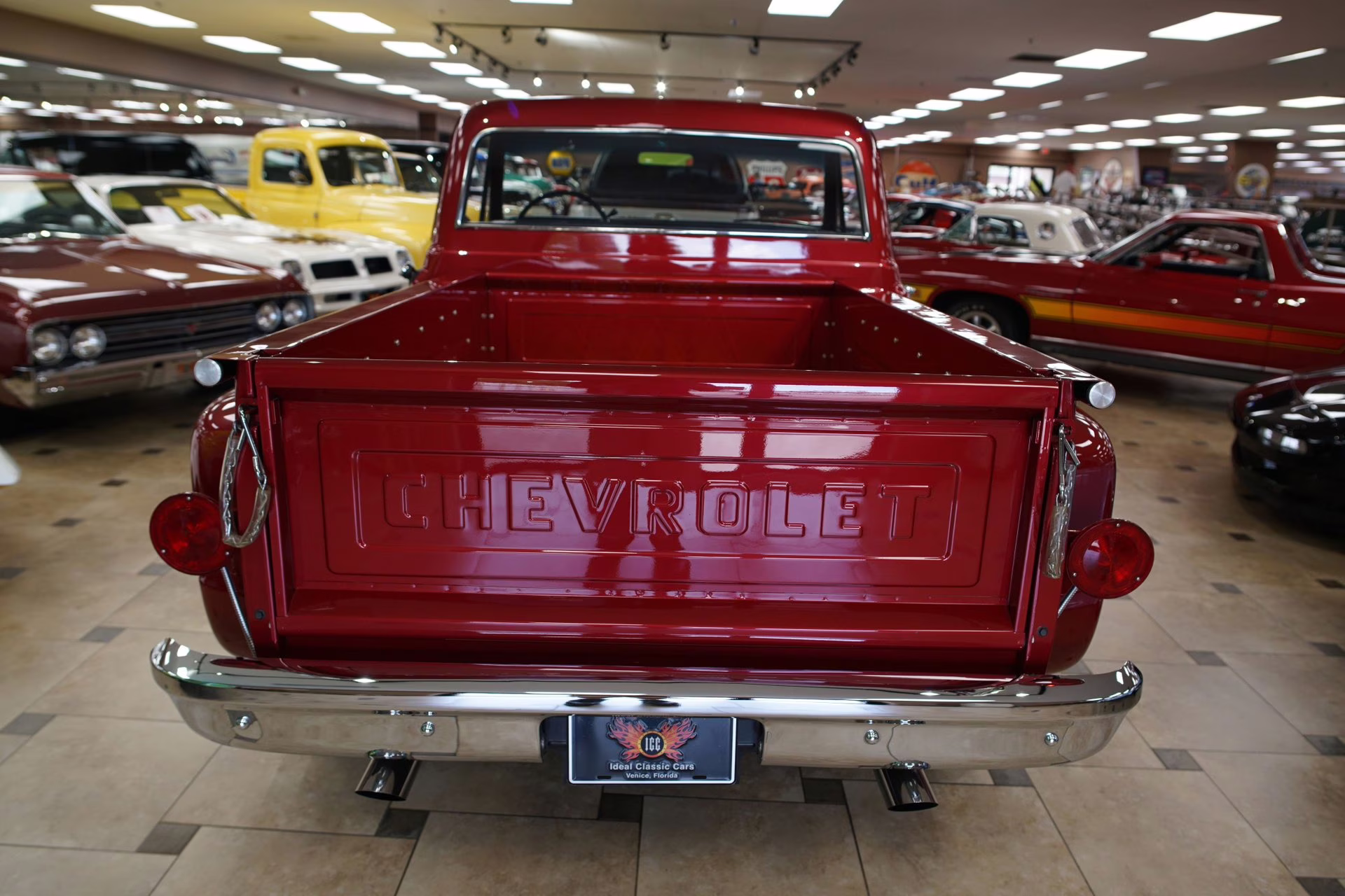 1970 Dark Red Metallic Chevrolet C-10