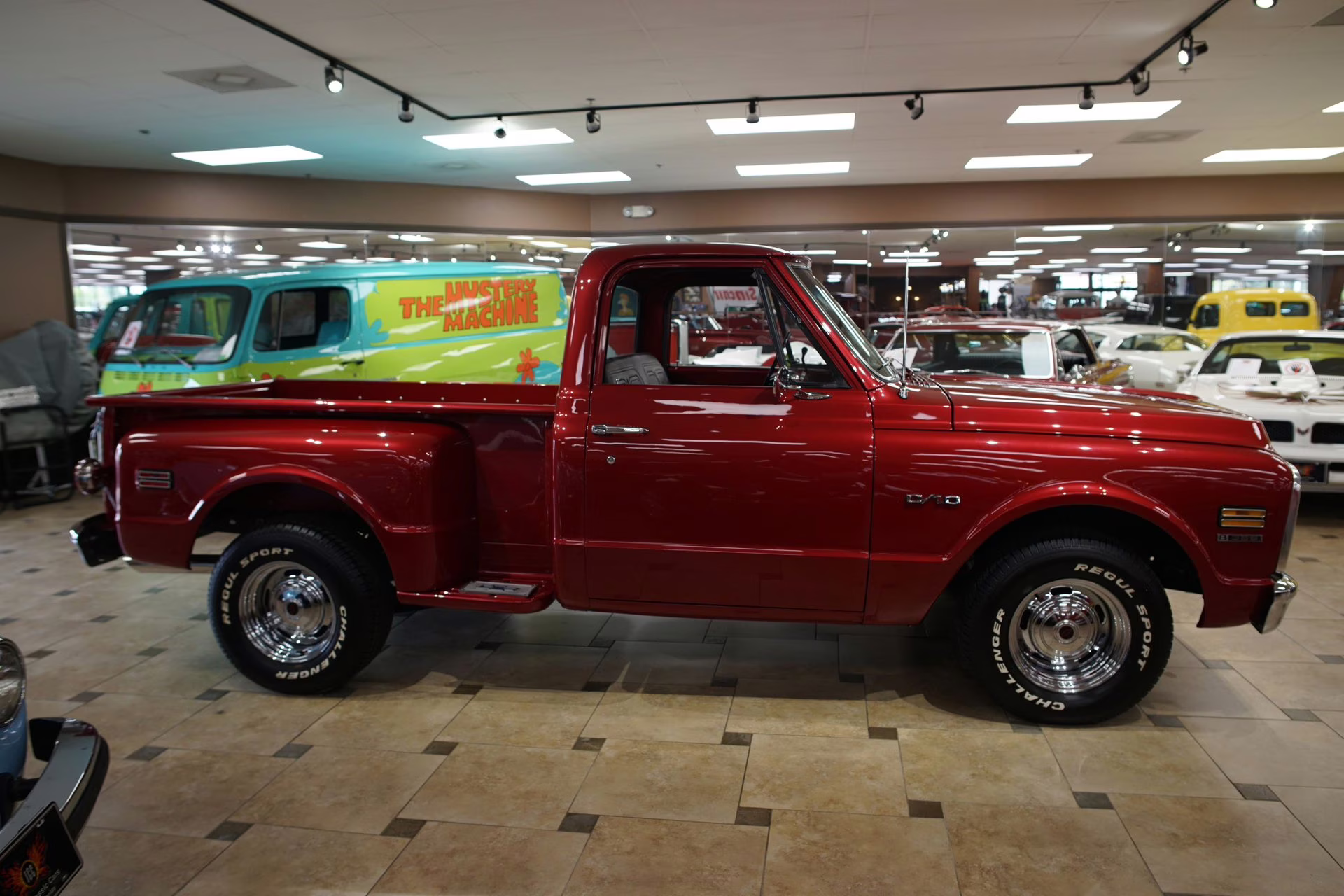 1970 Dark Red Metallic Chevrolet C-10