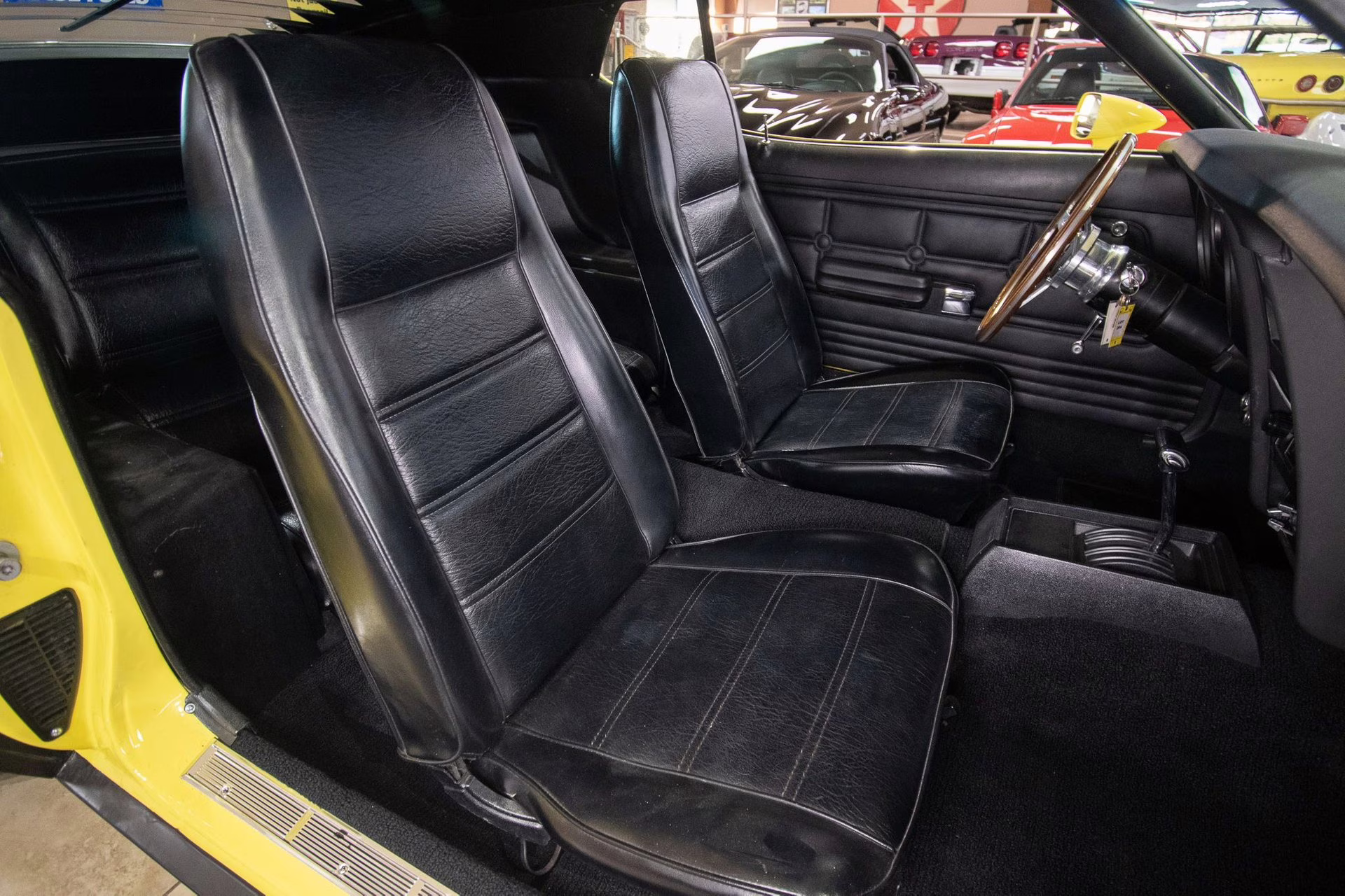 1972 Grabber Yellow Ford Mustang