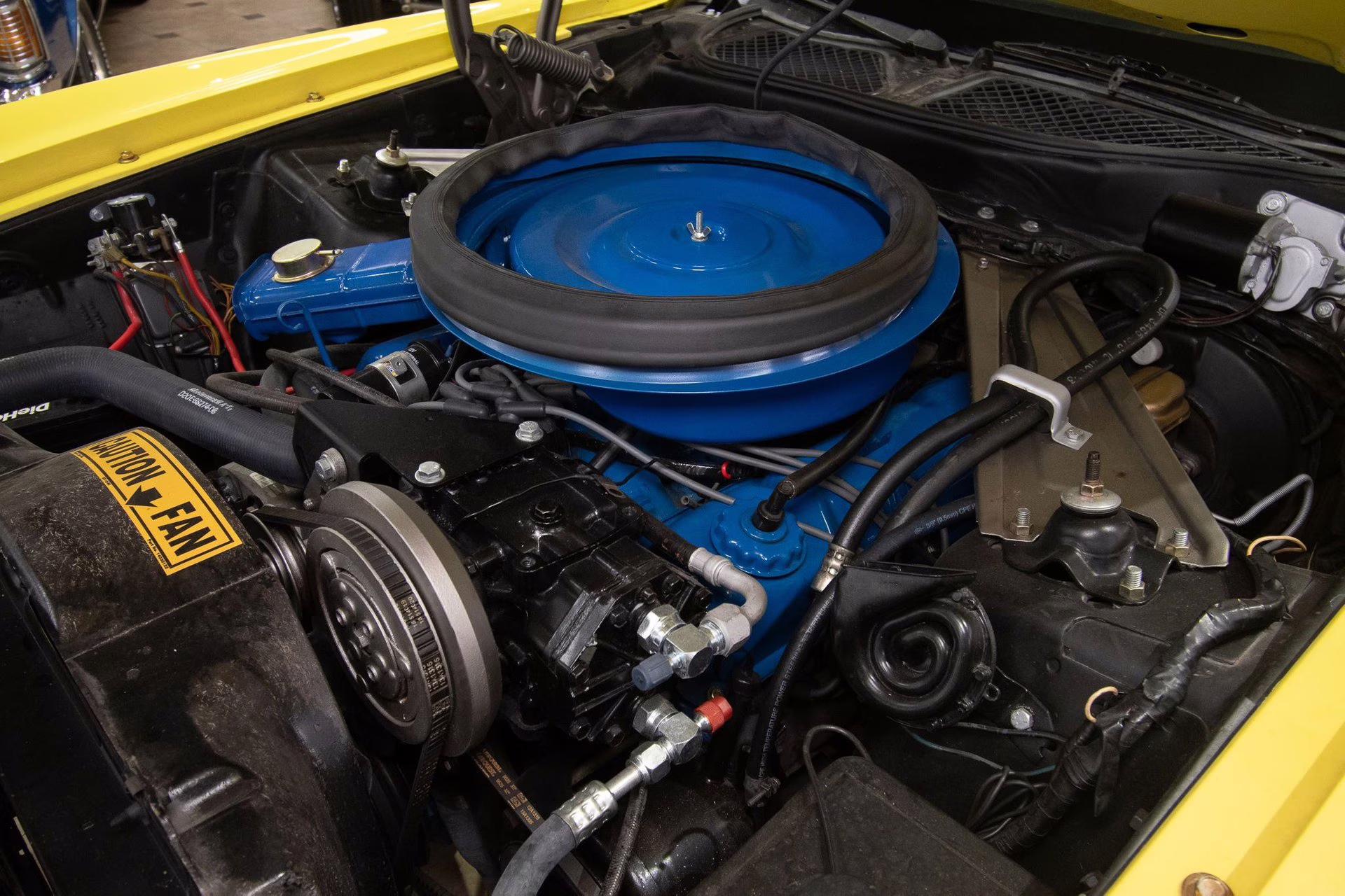 1972 Grabber Yellow Ford Mustang