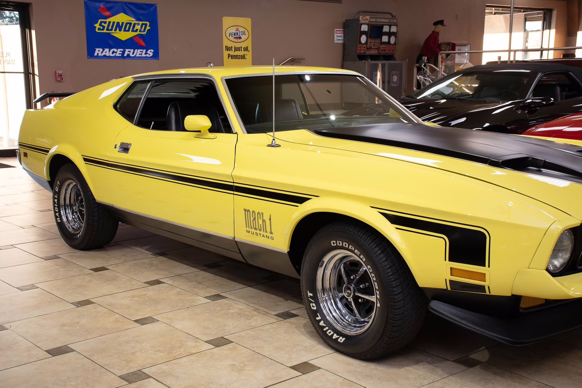 1972 Grabber Yellow Ford Mustang