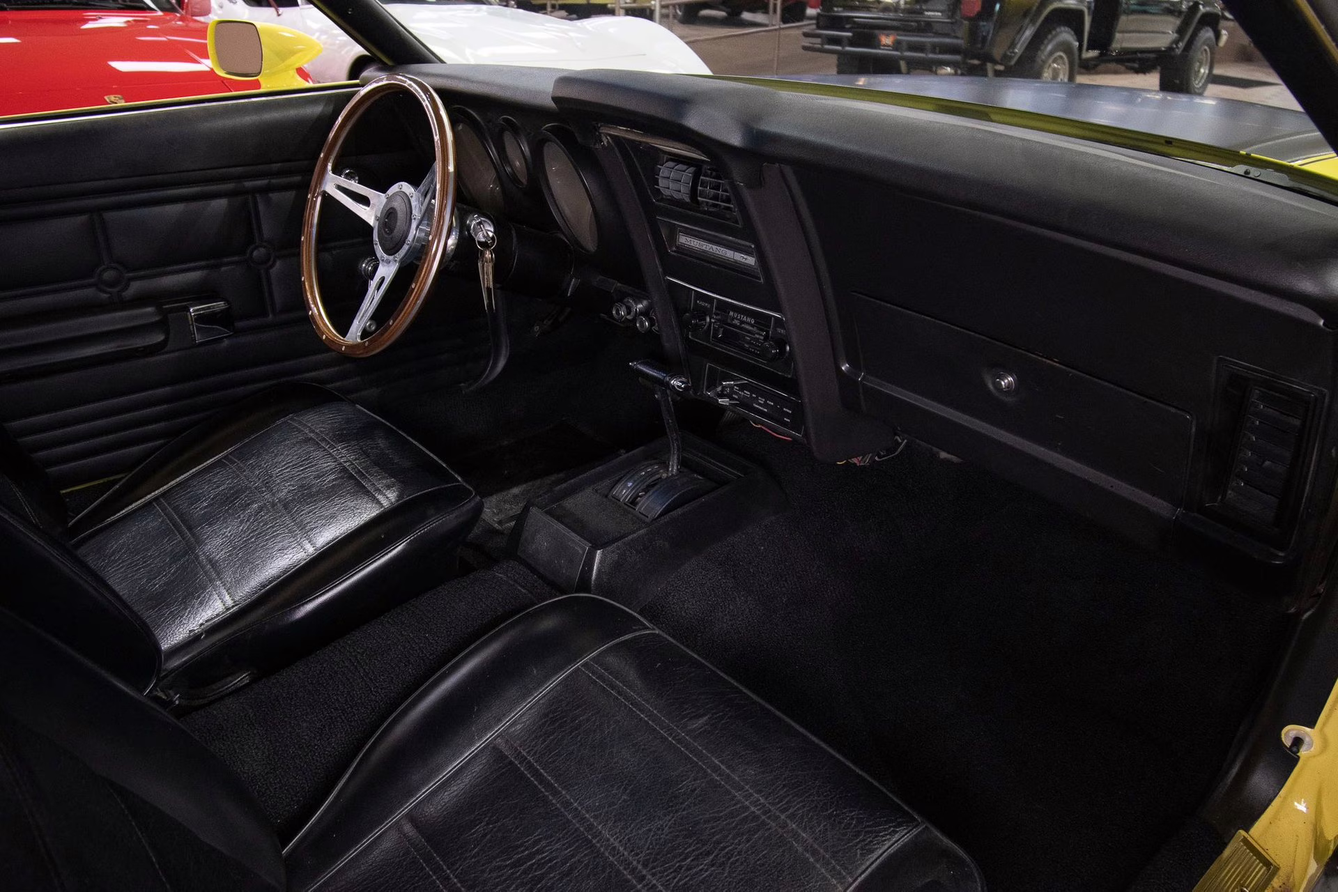 1972 Grabber Yellow Ford Mustang