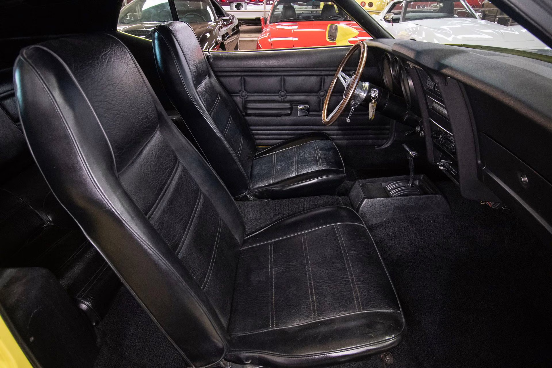 1972 Grabber Yellow Ford Mustang