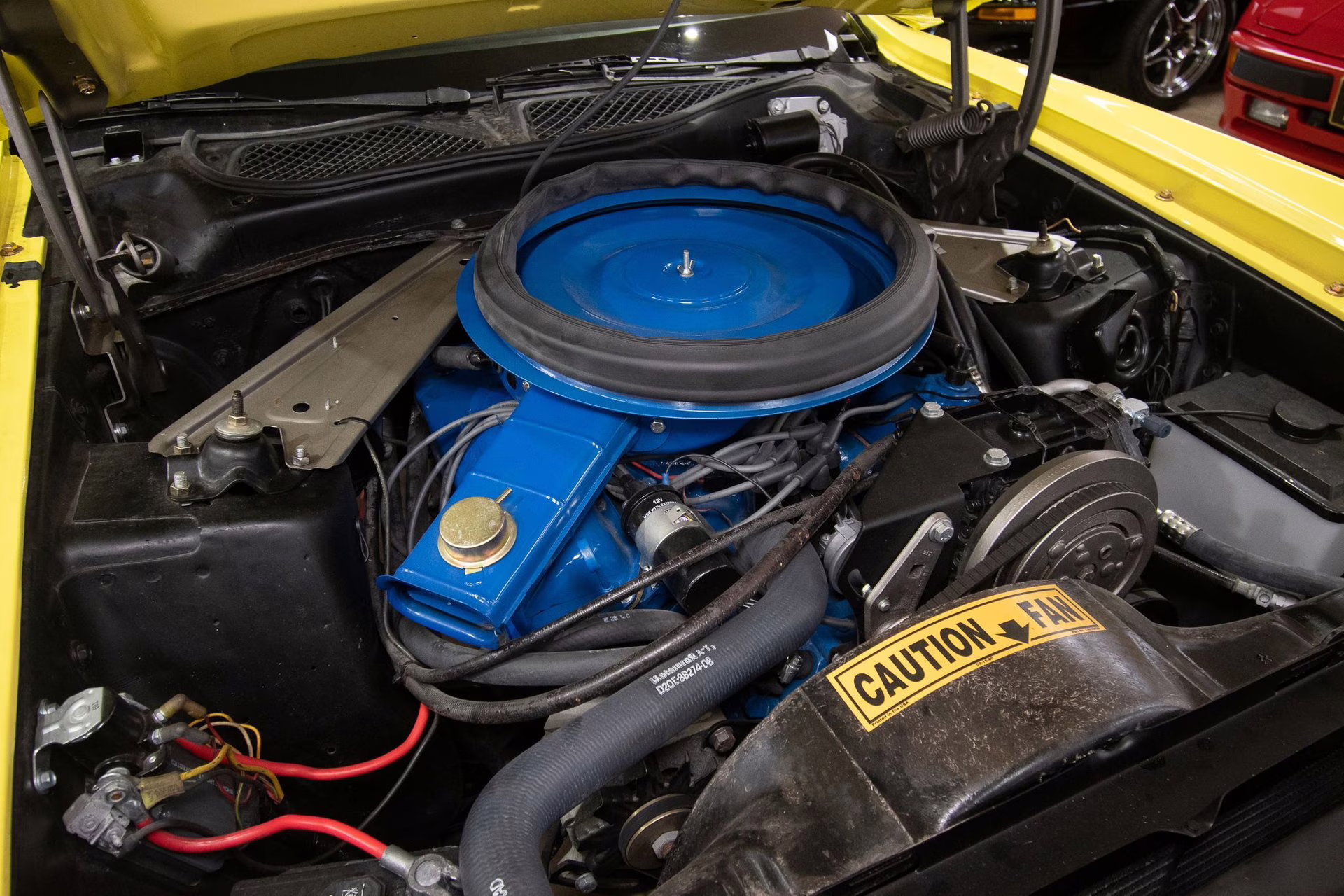 1972 Grabber Yellow Ford Mustang