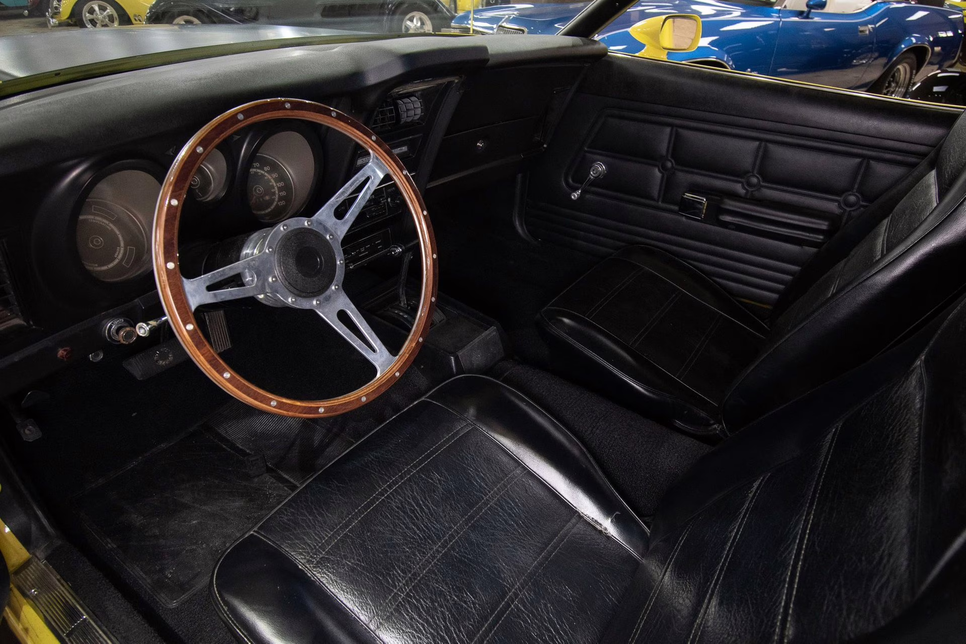 1972 Grabber Yellow Ford Mustang