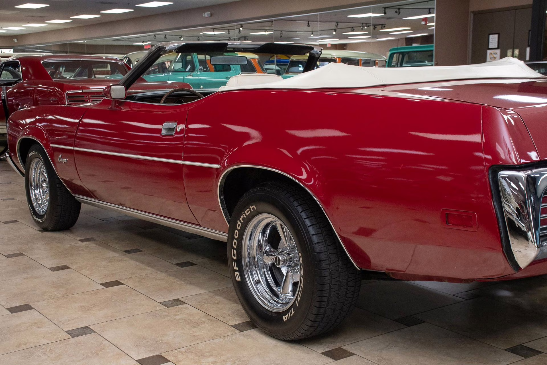 1972 Candyapple Red Mercury Cougar
