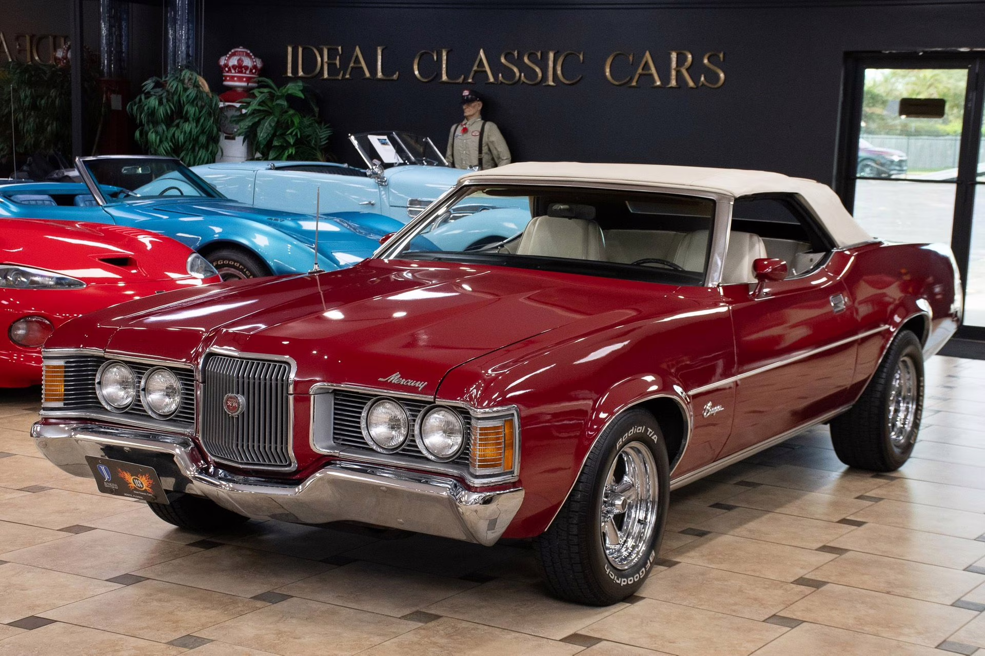 1972 Candyapple Red Mercury Cougar