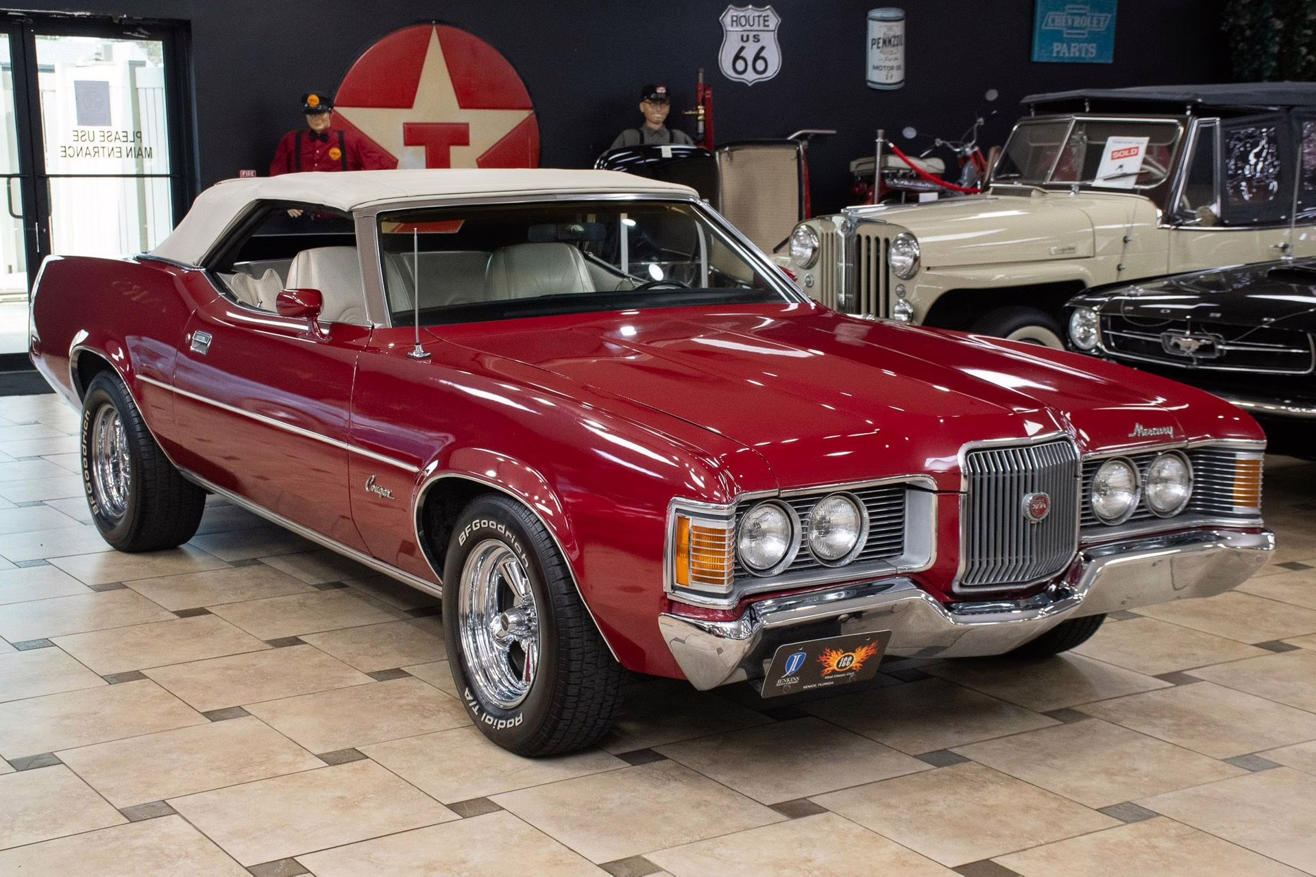 1972 Candyapple Red Mercury Cougar
