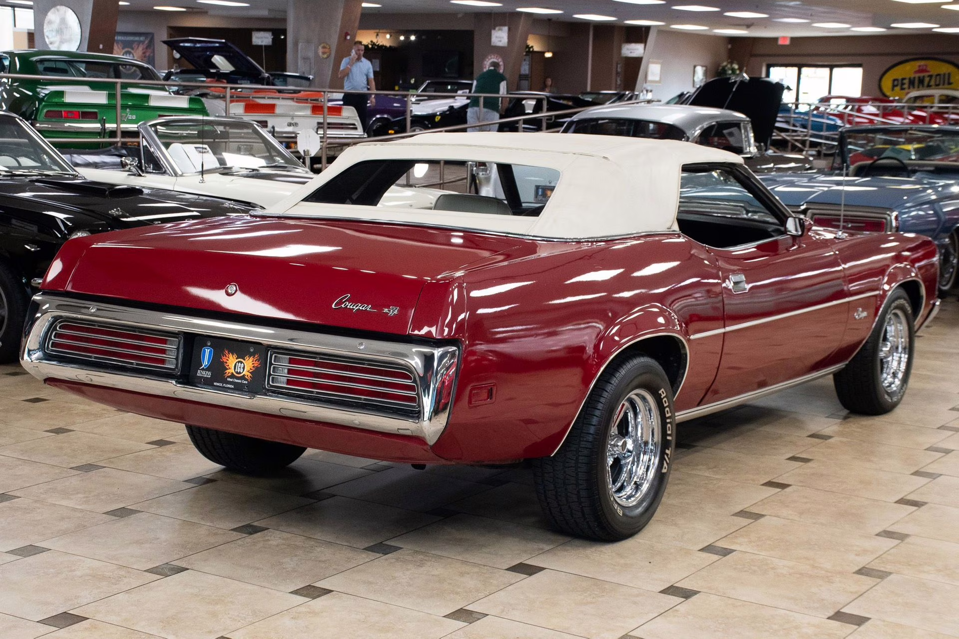 1972 Candyapple Red Mercury Cougar