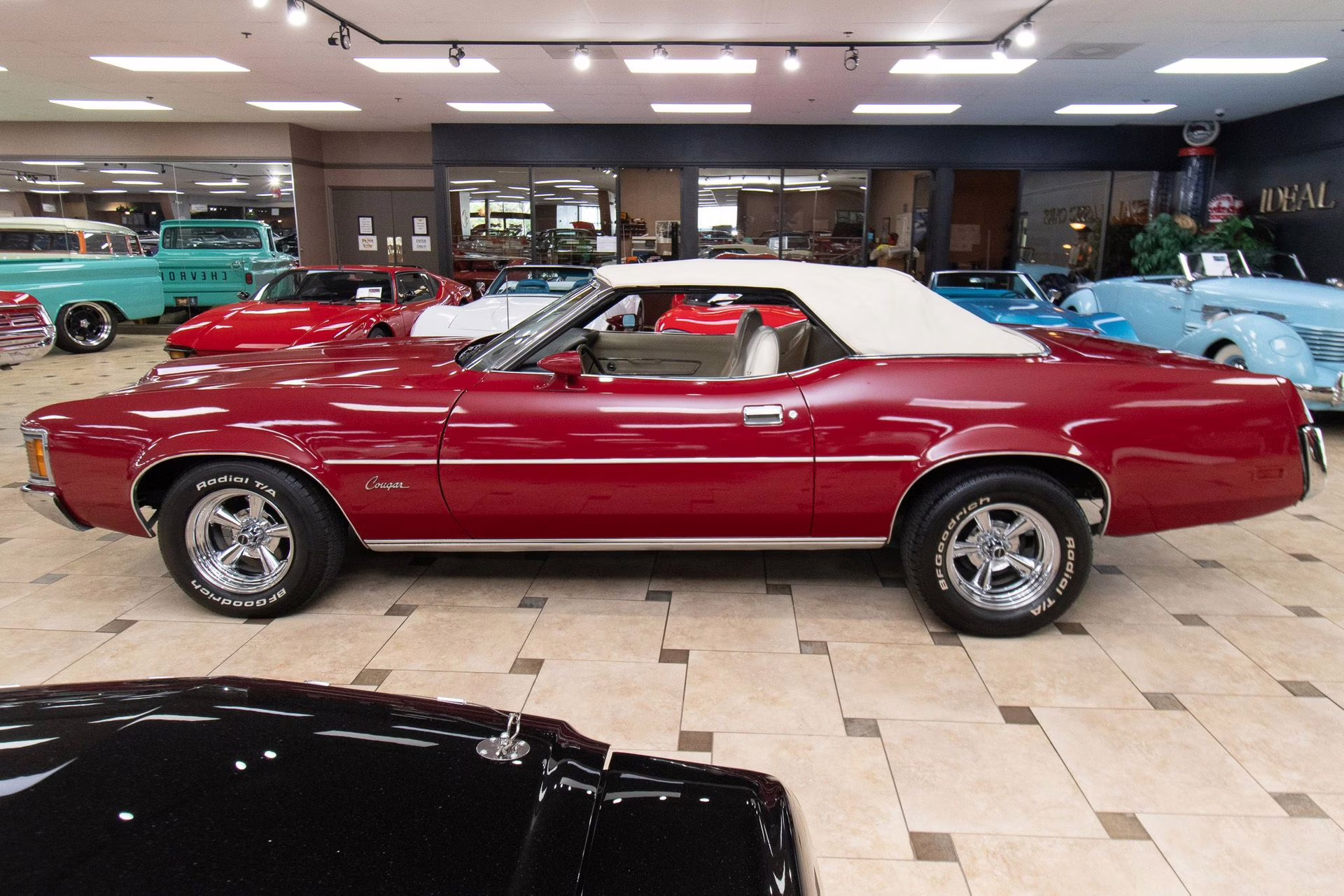1972 Candyapple Red Mercury Cougar