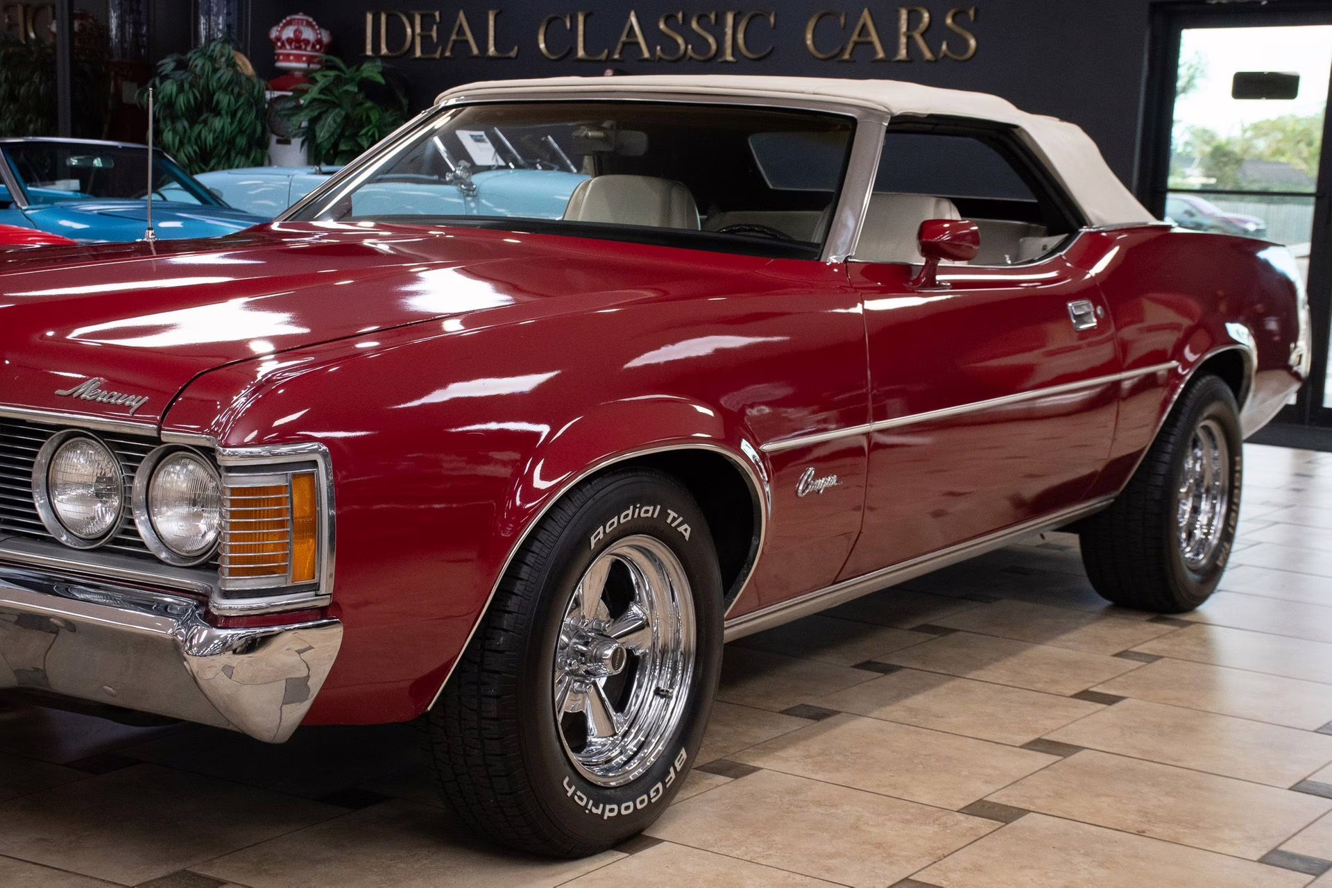 1972 Candyapple Red Mercury Cougar