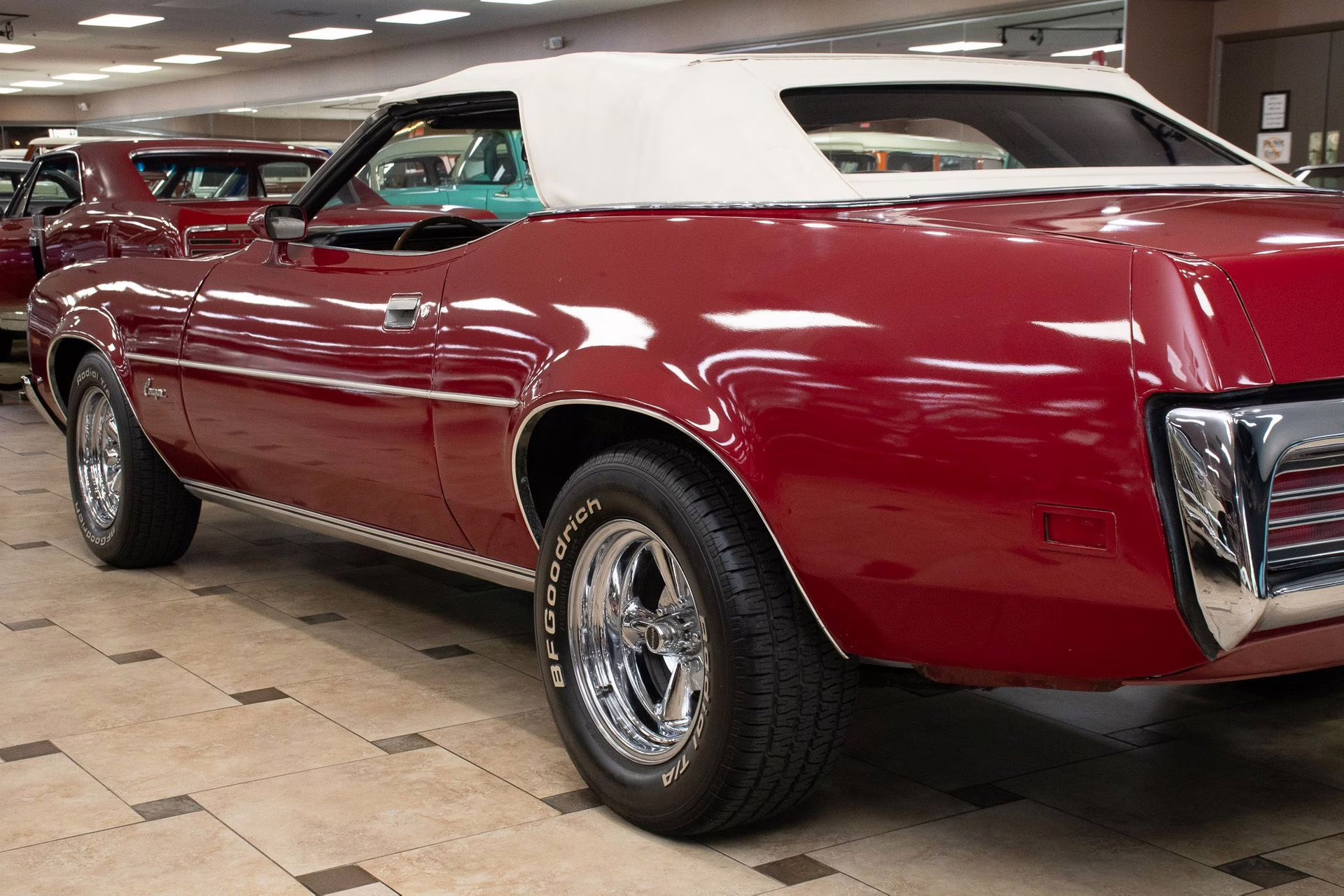 1972 Candyapple Red Mercury Cougar