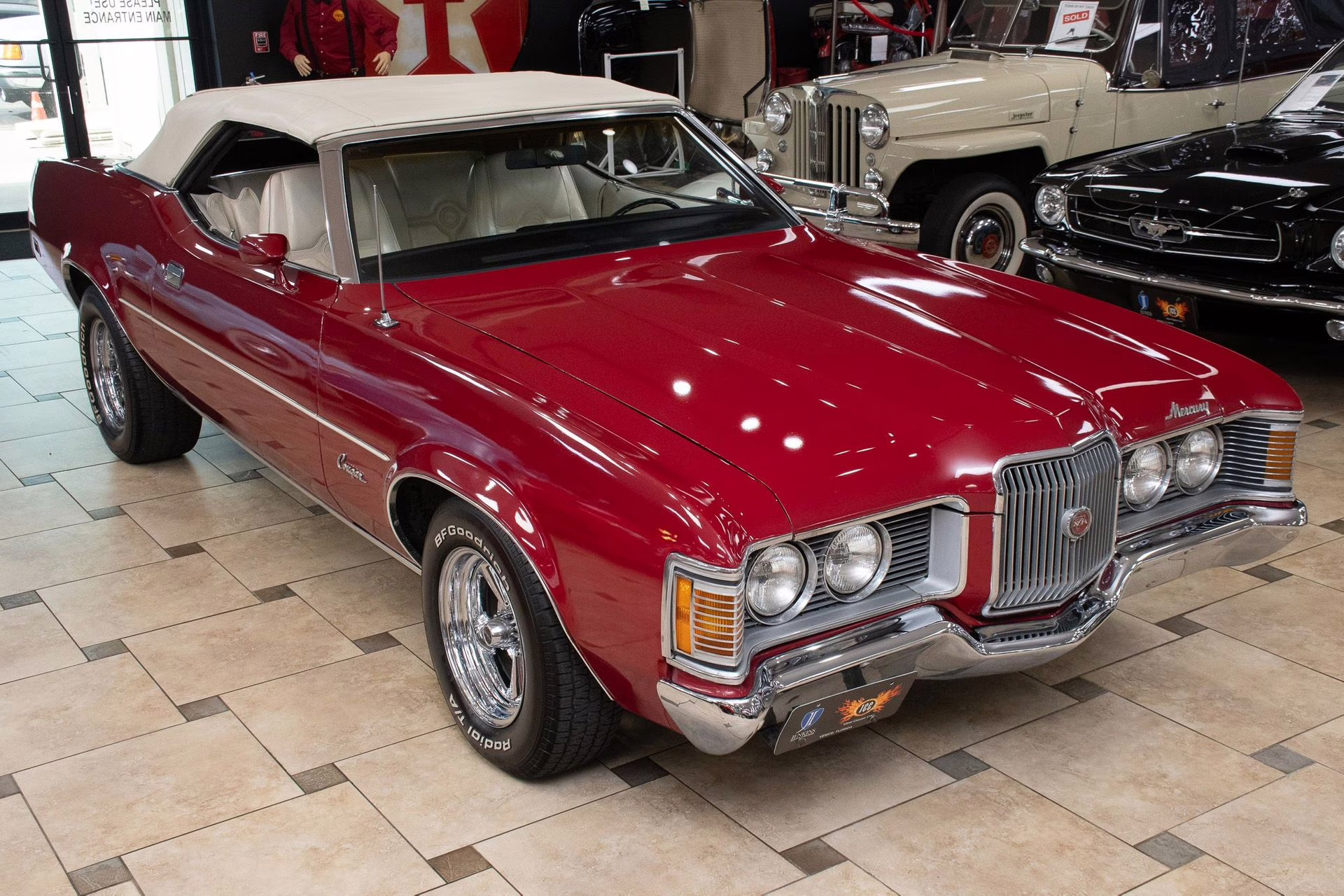 1972 Candyapple Red Mercury Cougar