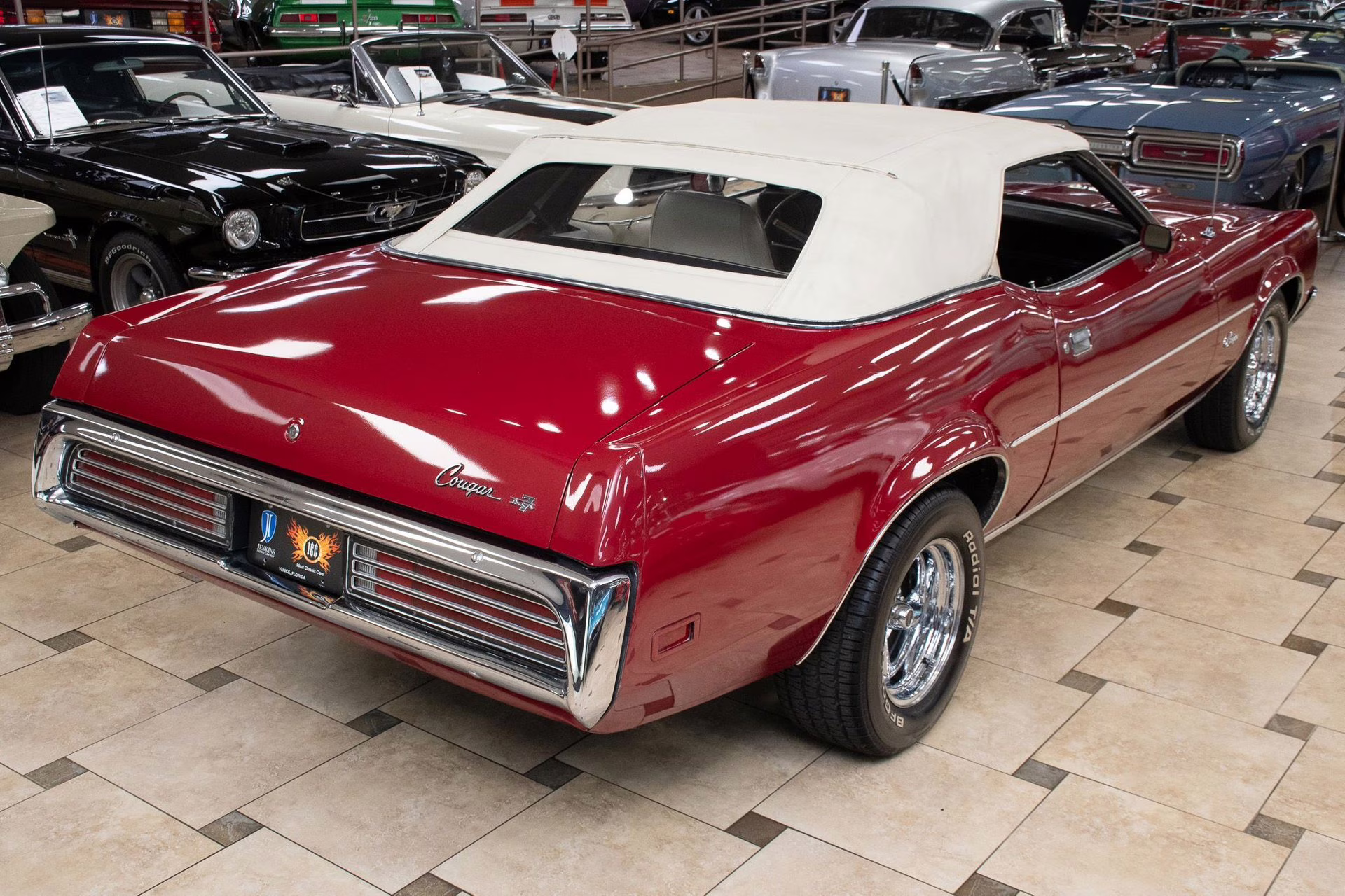 1972 Candyapple Red Mercury Cougar