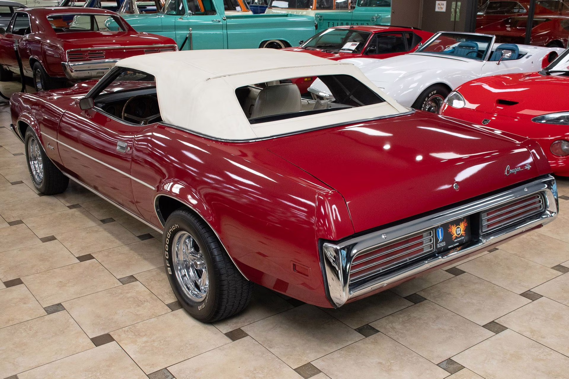 1972 Candyapple Red Mercury Cougar