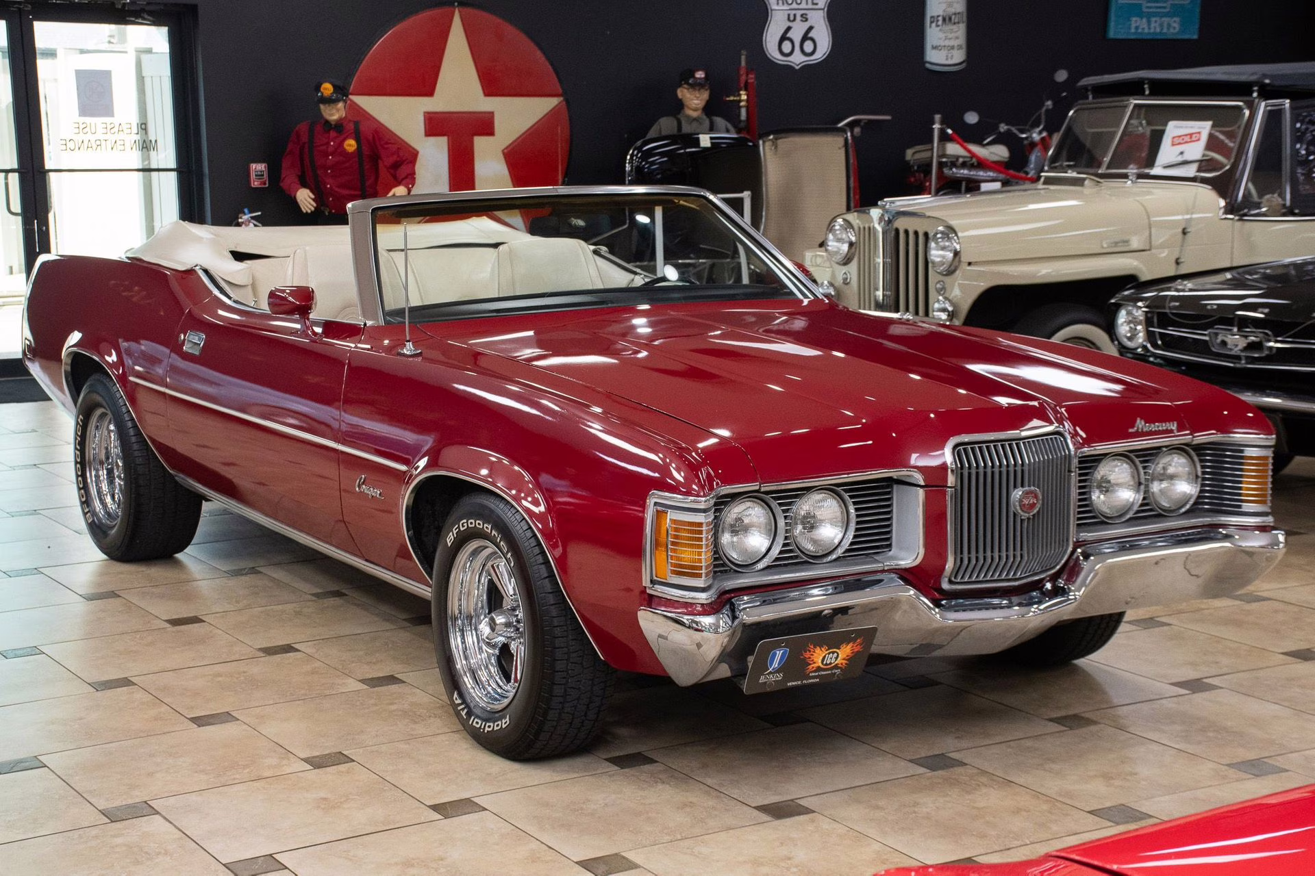 1972 Candyapple Red Mercury Cougar