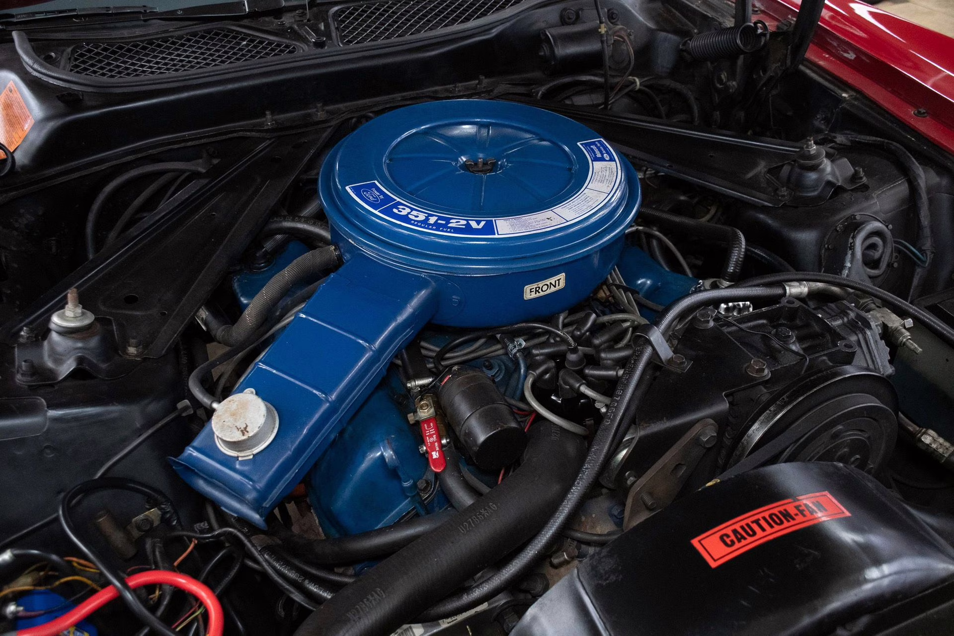 1972 Candyapple Red Mercury Cougar