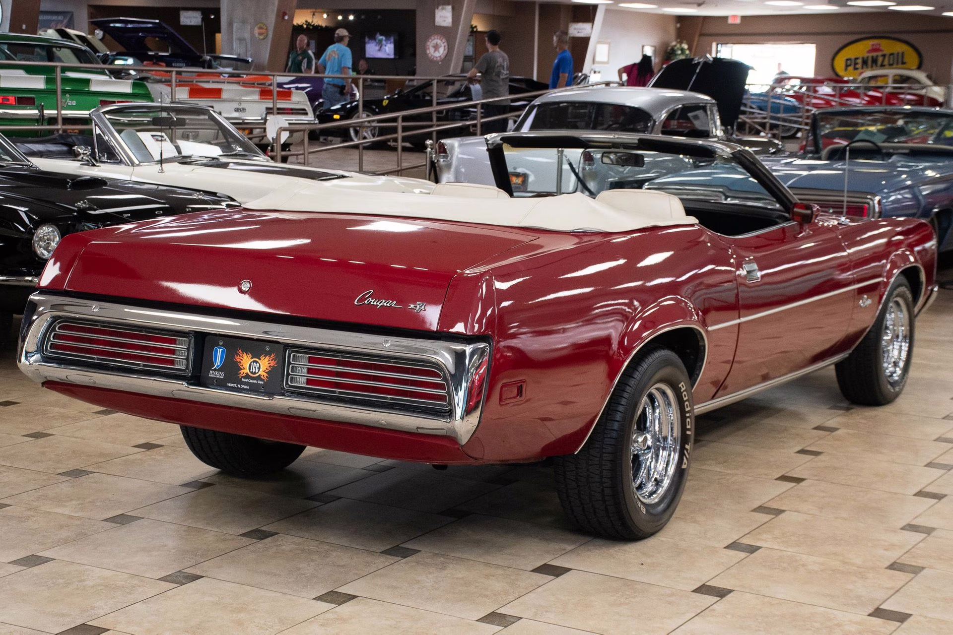 1972 Candyapple Red Mercury Cougar