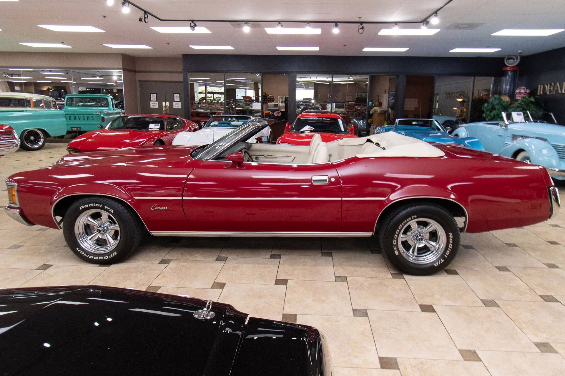 1972 Candyapple Red Mercury Cougar