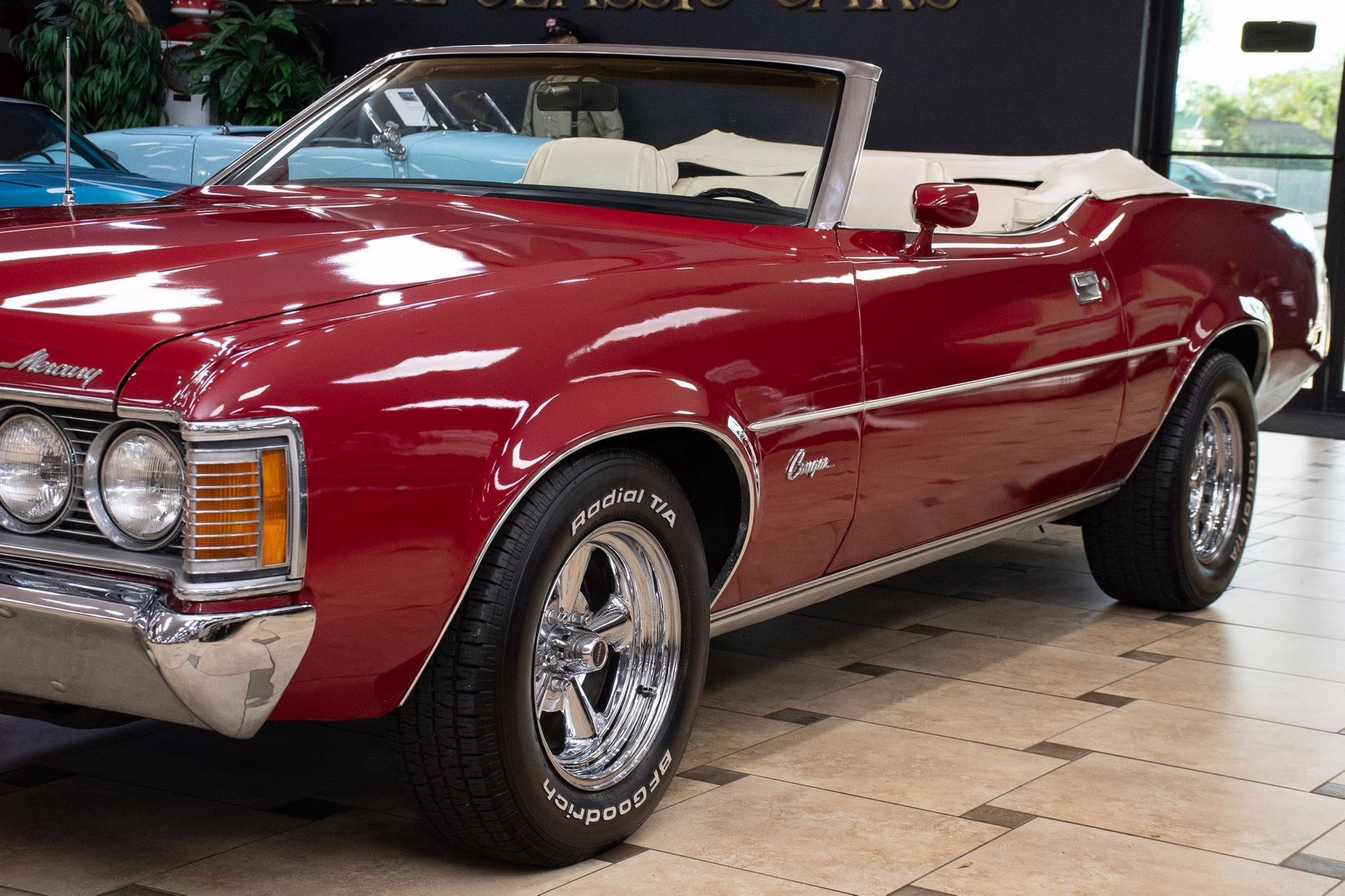 1972 Candyapple Red Mercury Cougar