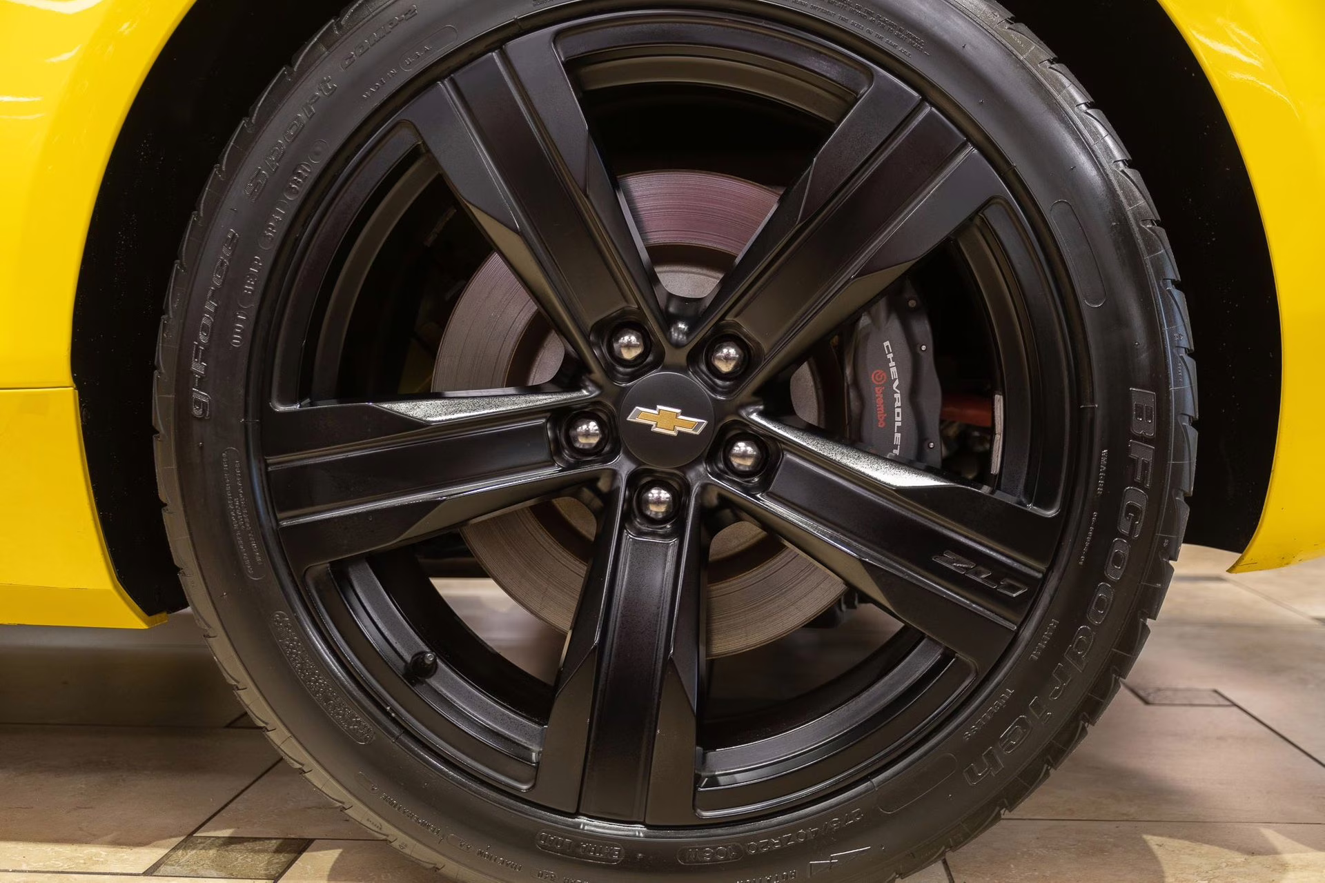 2010 Rally Yellow Chevrolet Camaro