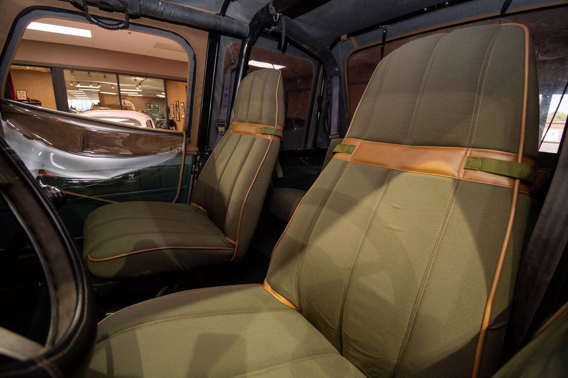 1989 Tan Jeep Wrangler
