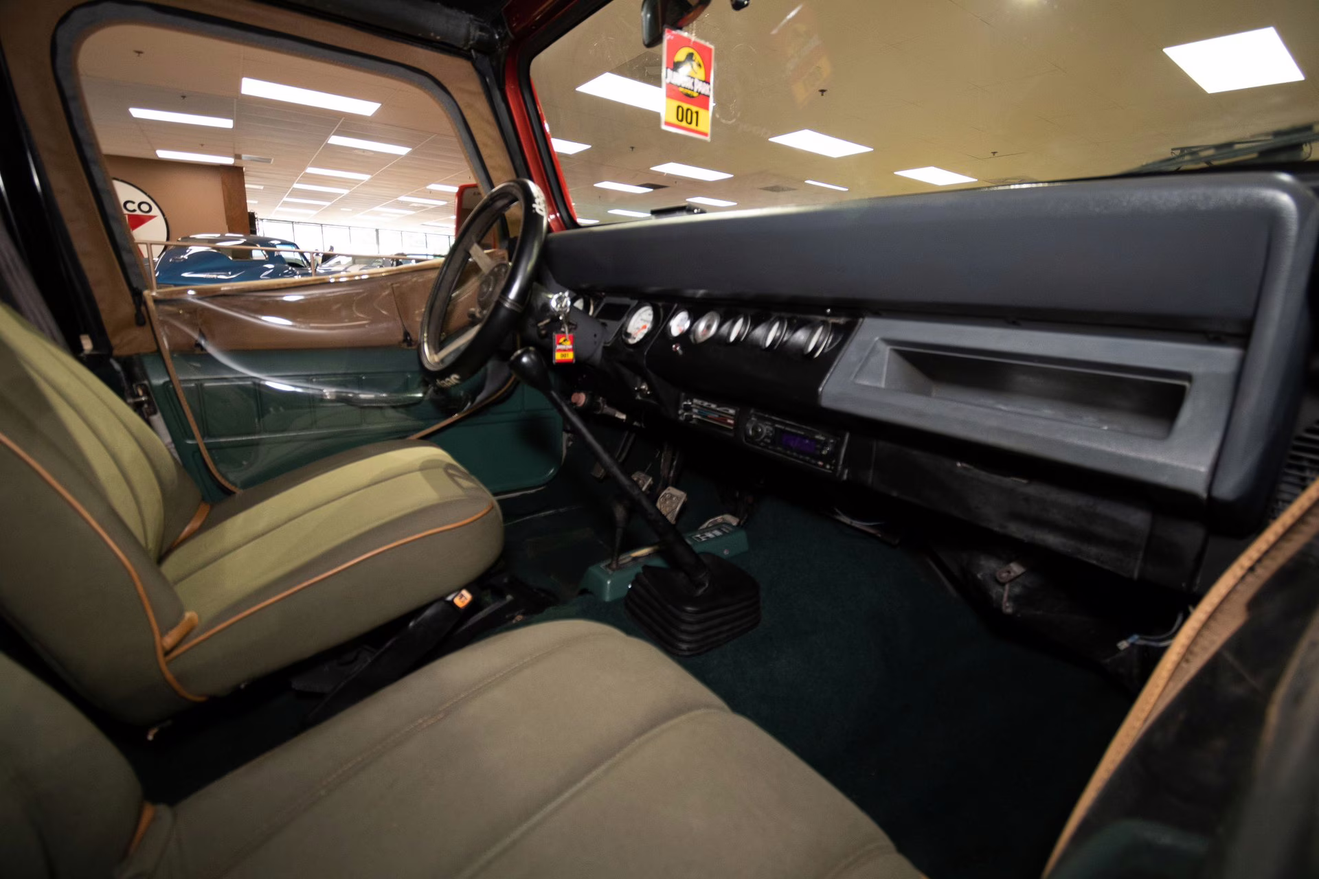 1989 Tan Jeep Wrangler