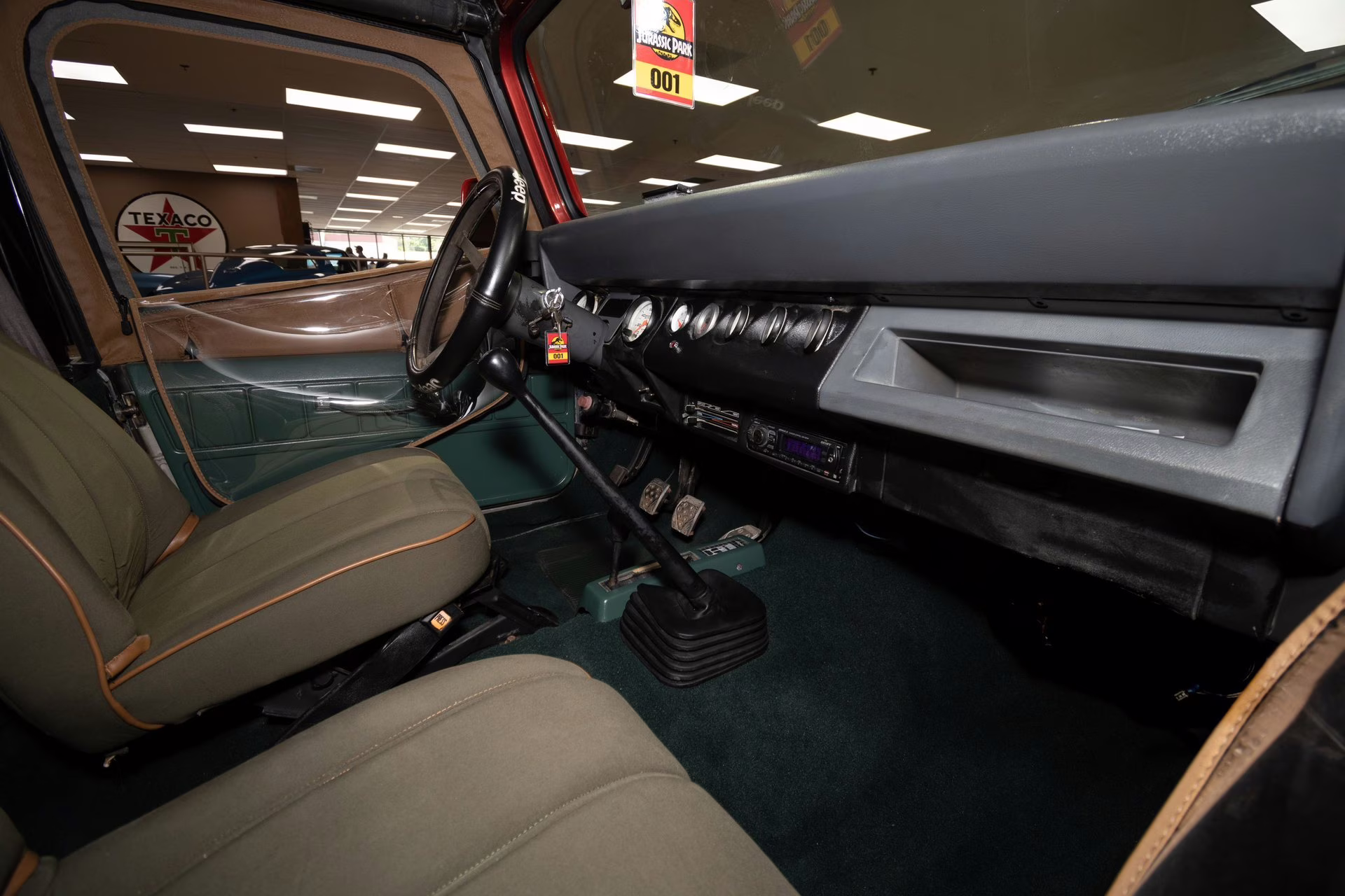 1989 Tan Jeep Wrangler