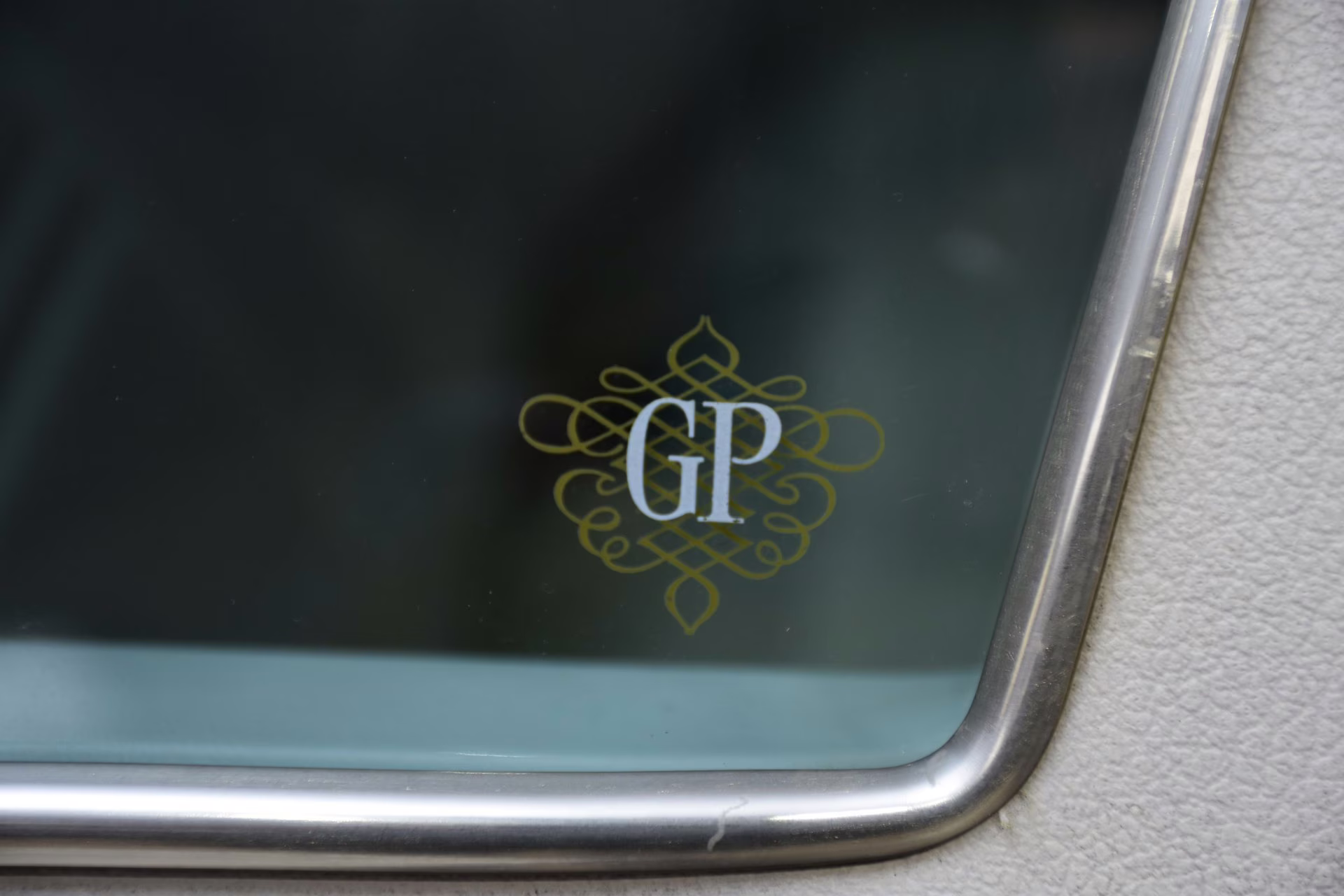 1974 Cameo White Pontiac Grand Prix