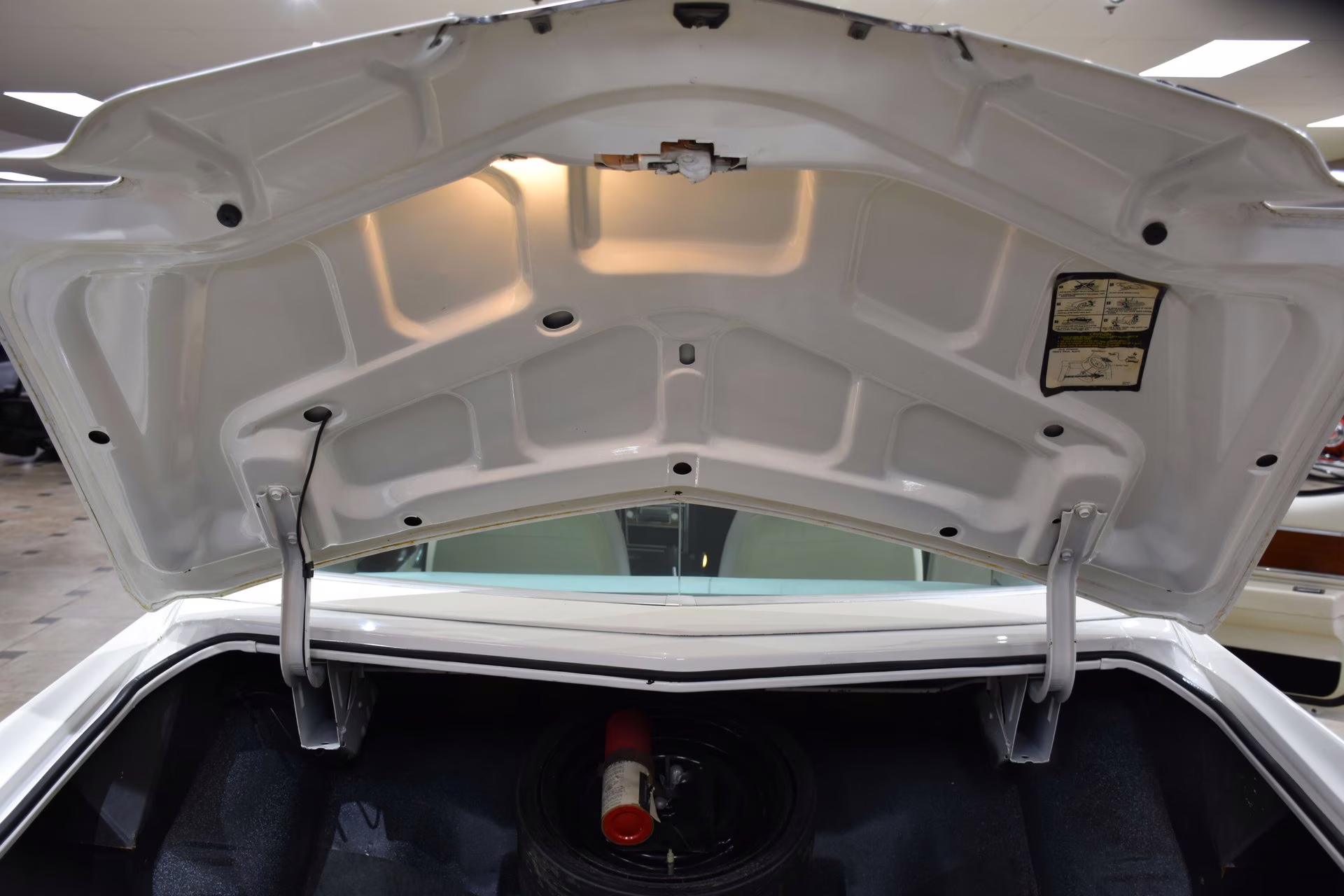 1974 Cameo White Pontiac Grand Prix